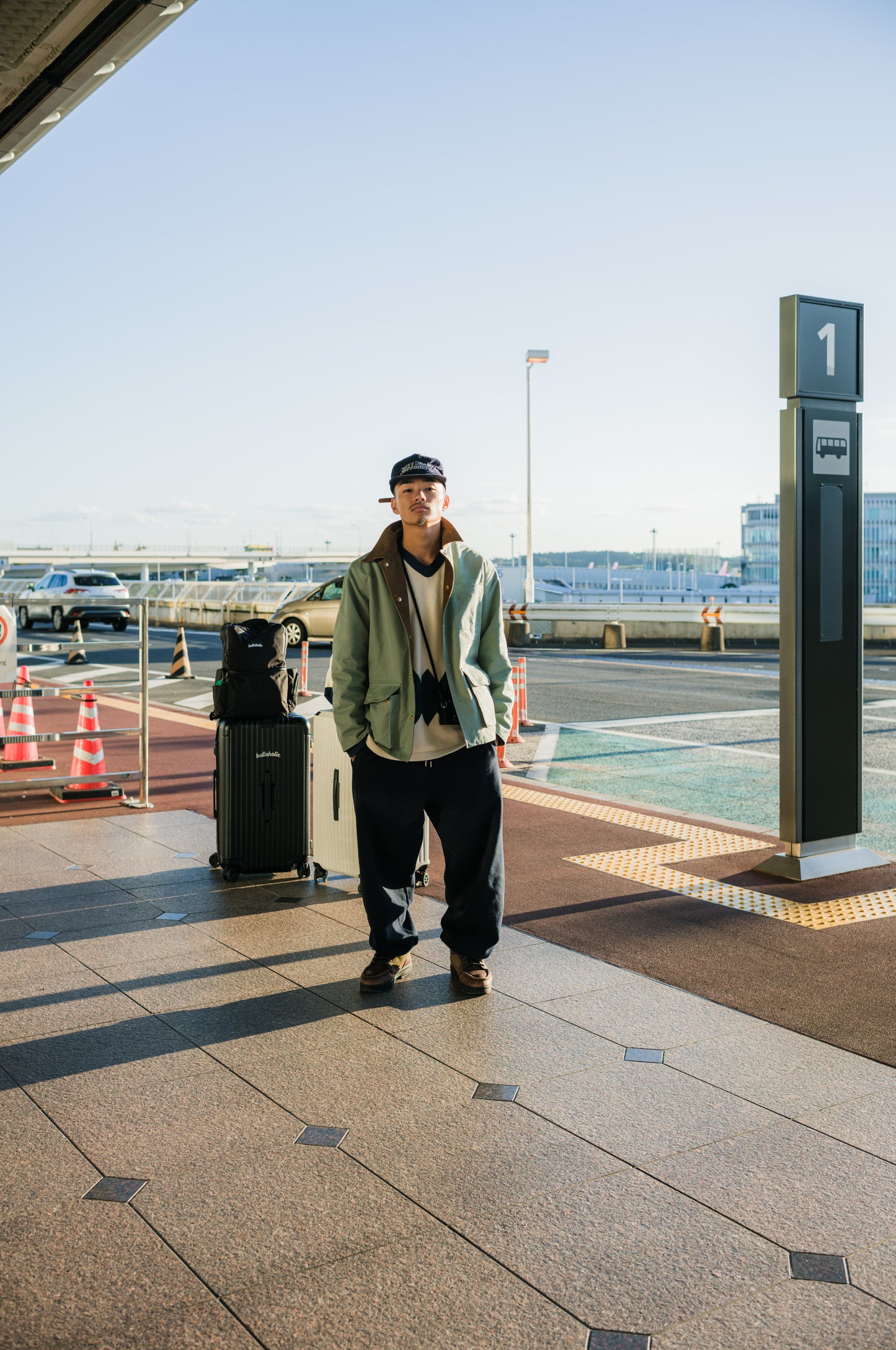 Small Logo Sweat Pants (navy)
