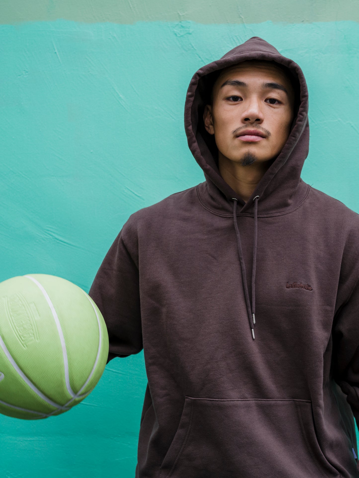 Small Logo Sweat Hoodie (chocolate)