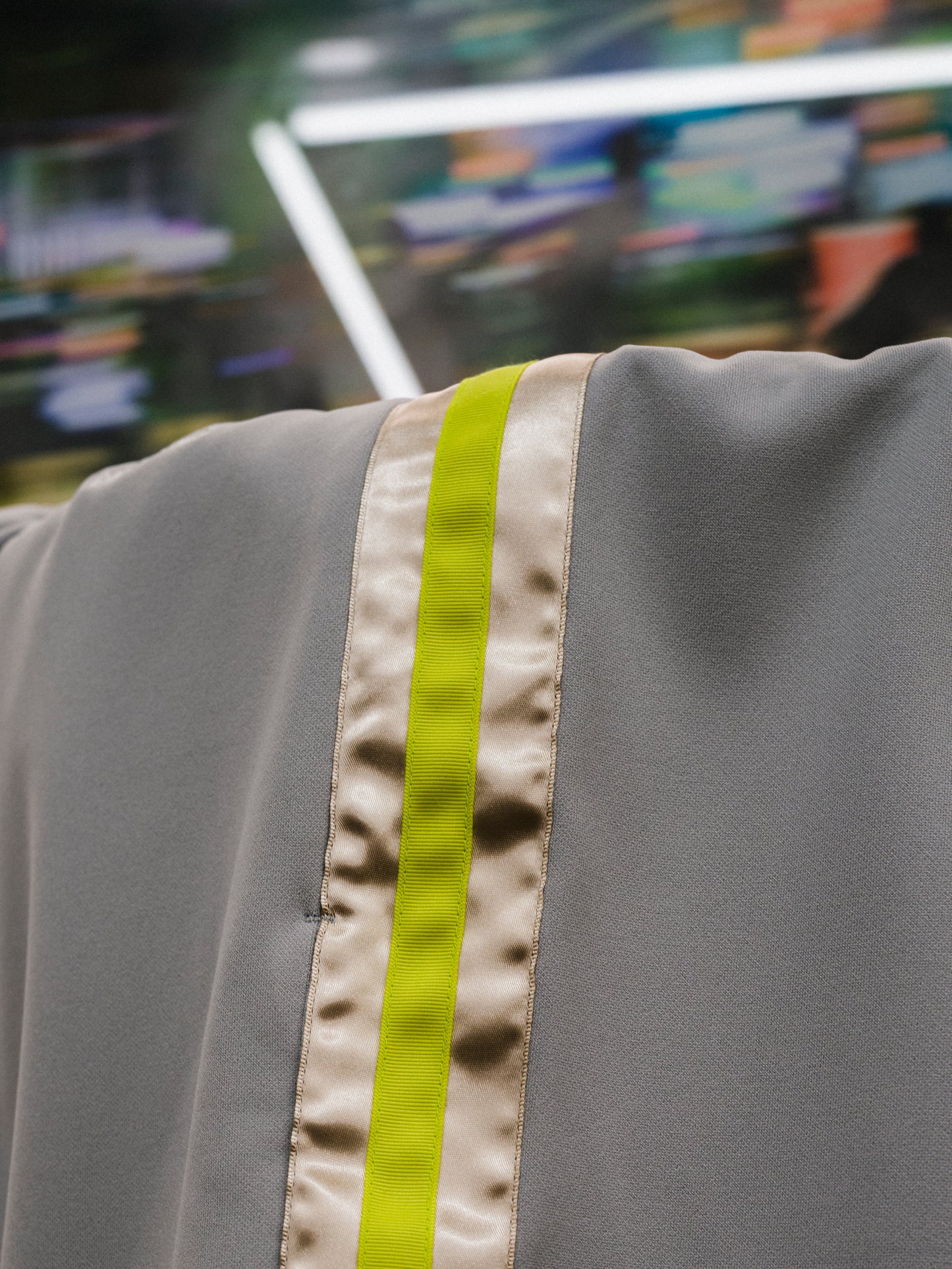 Side-Tape Jersey Shorts (gray)
