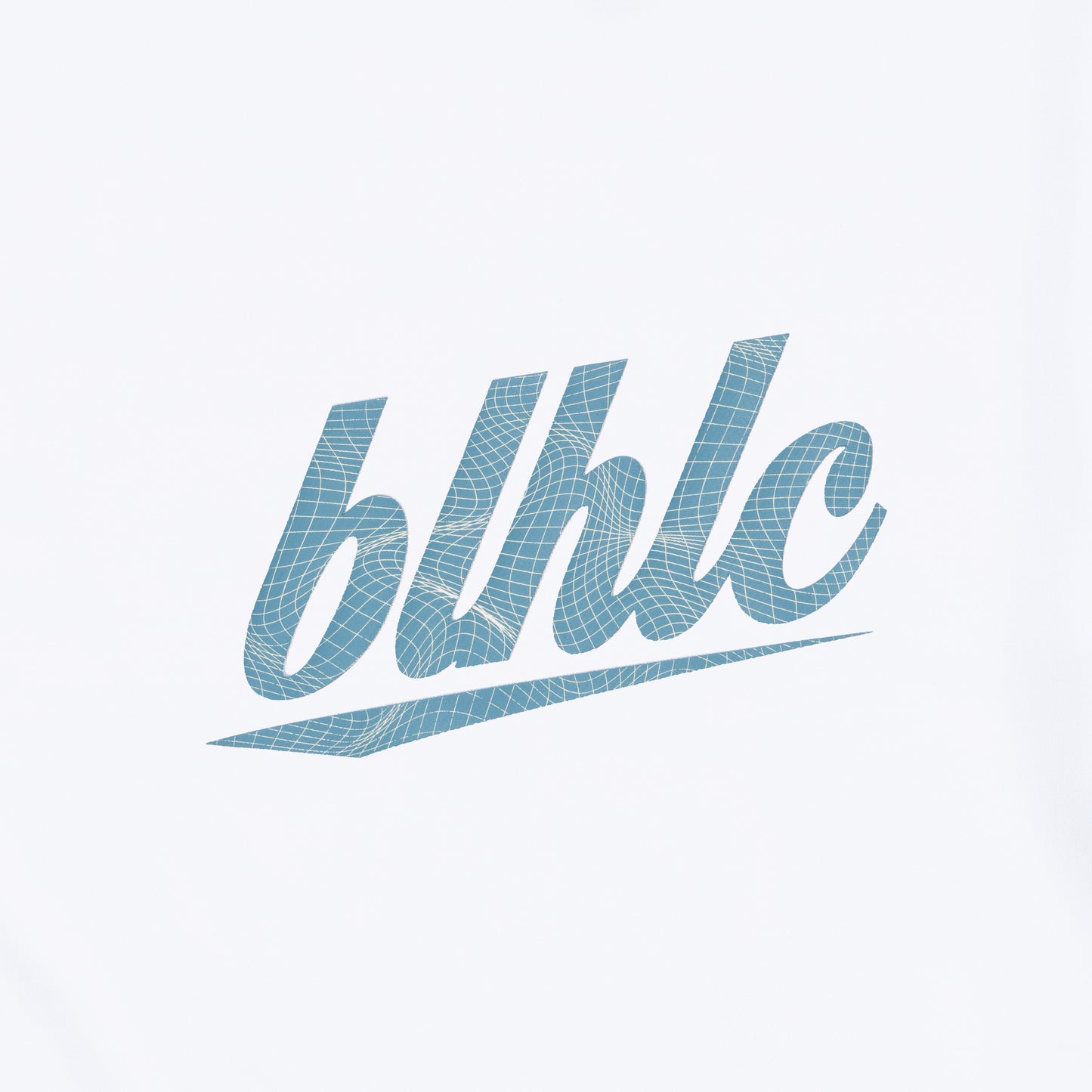 3D-Net blhlc Back Print Cool Long Tee (white/mosaic blue/white)