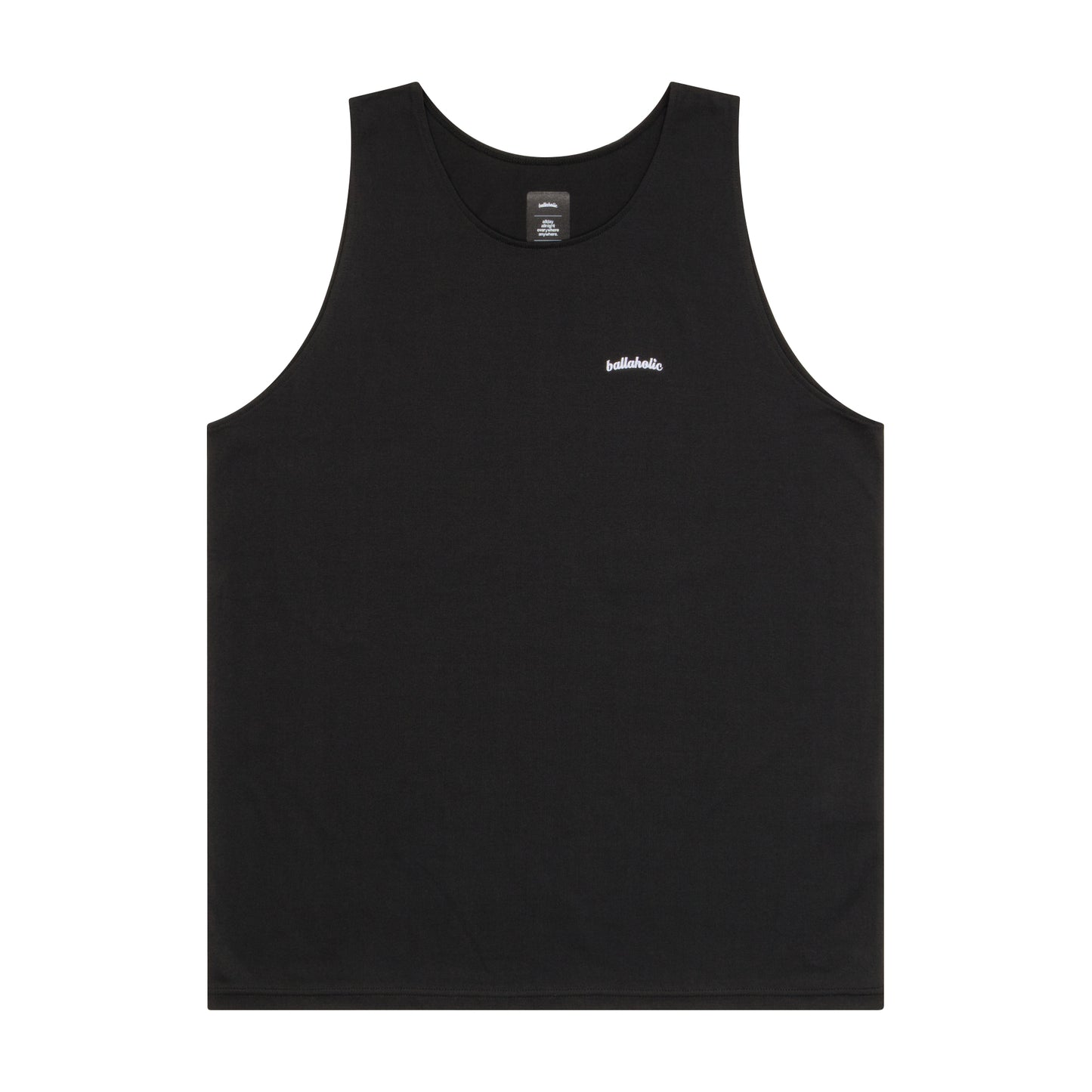 Logo Cotton Tank Top (black)