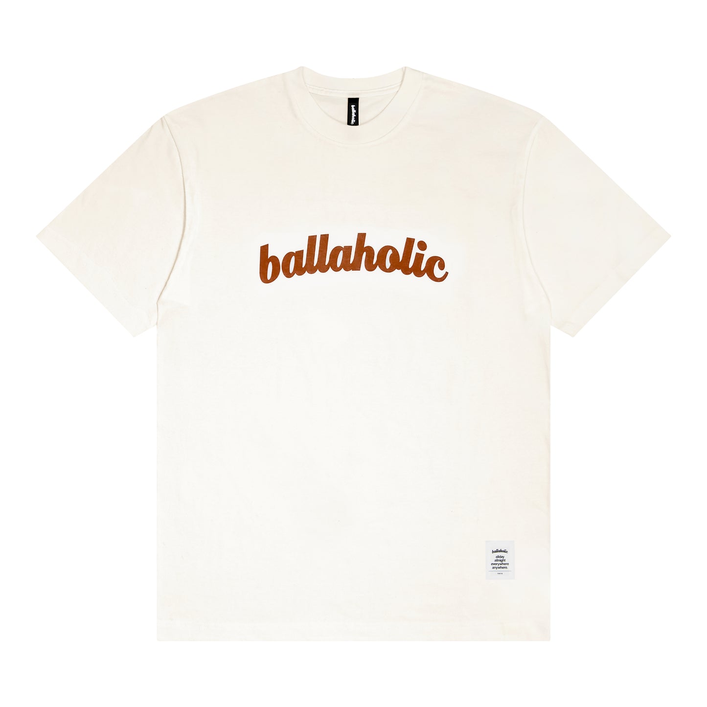Logo Tee (vanilla white/brick)