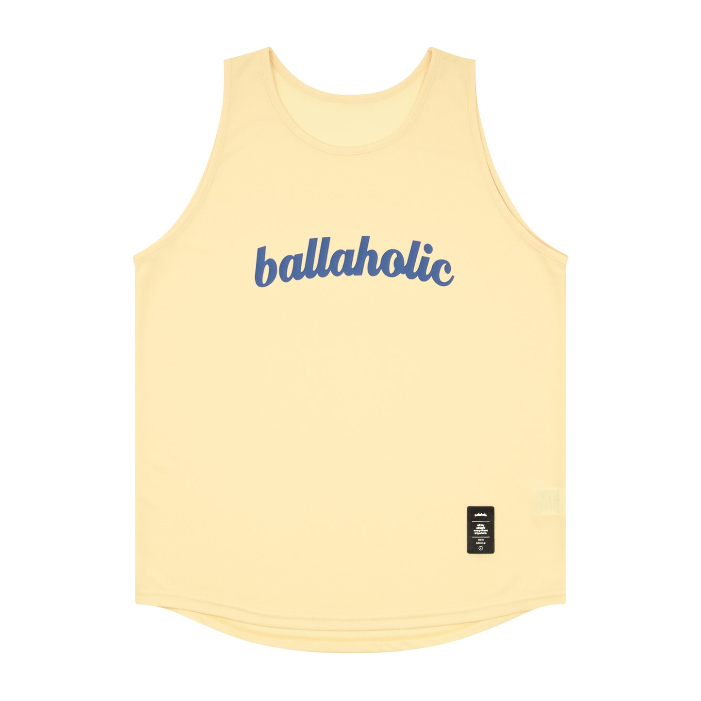 Logo Tank Top (lemon ice/classic blue) - CUSTOM