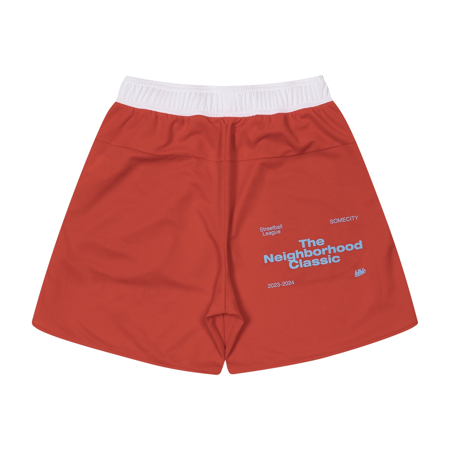 MY CITY Zip Shorts (red)