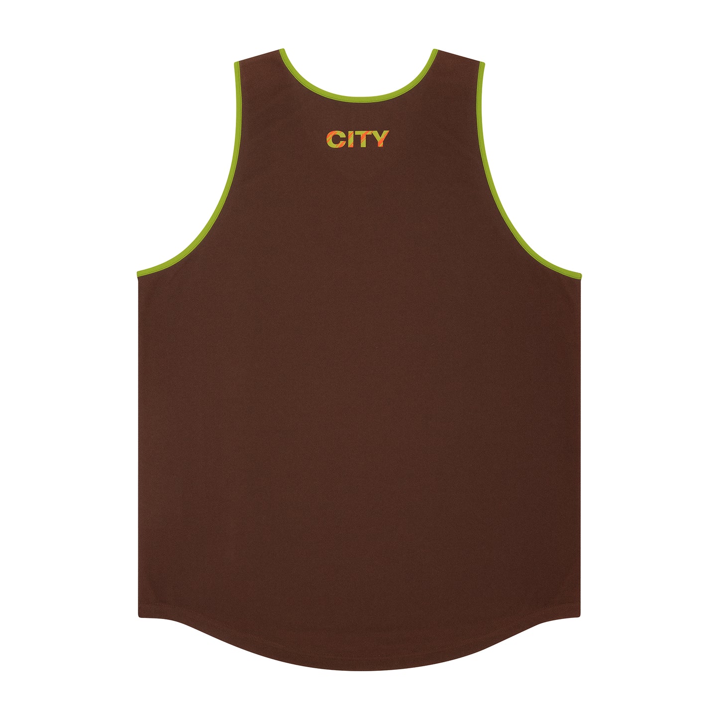 The Neighborhood Classic Tank Top (brown/lime)