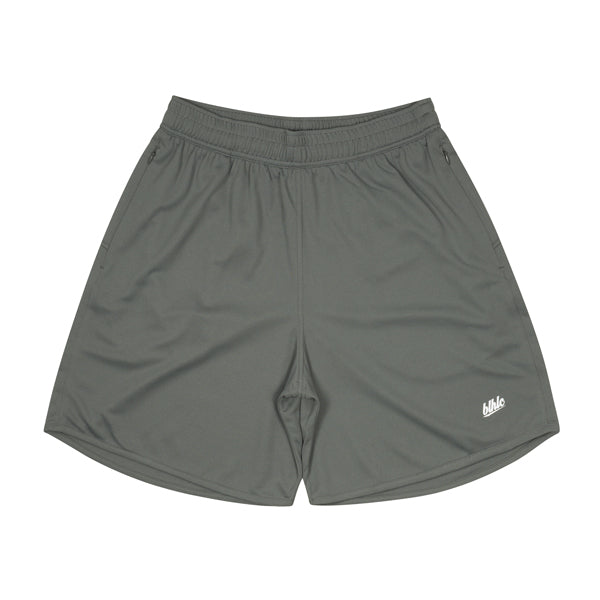 Basic Zip Shorts (charcoal gray/white) – ballaholicオンラインショップ