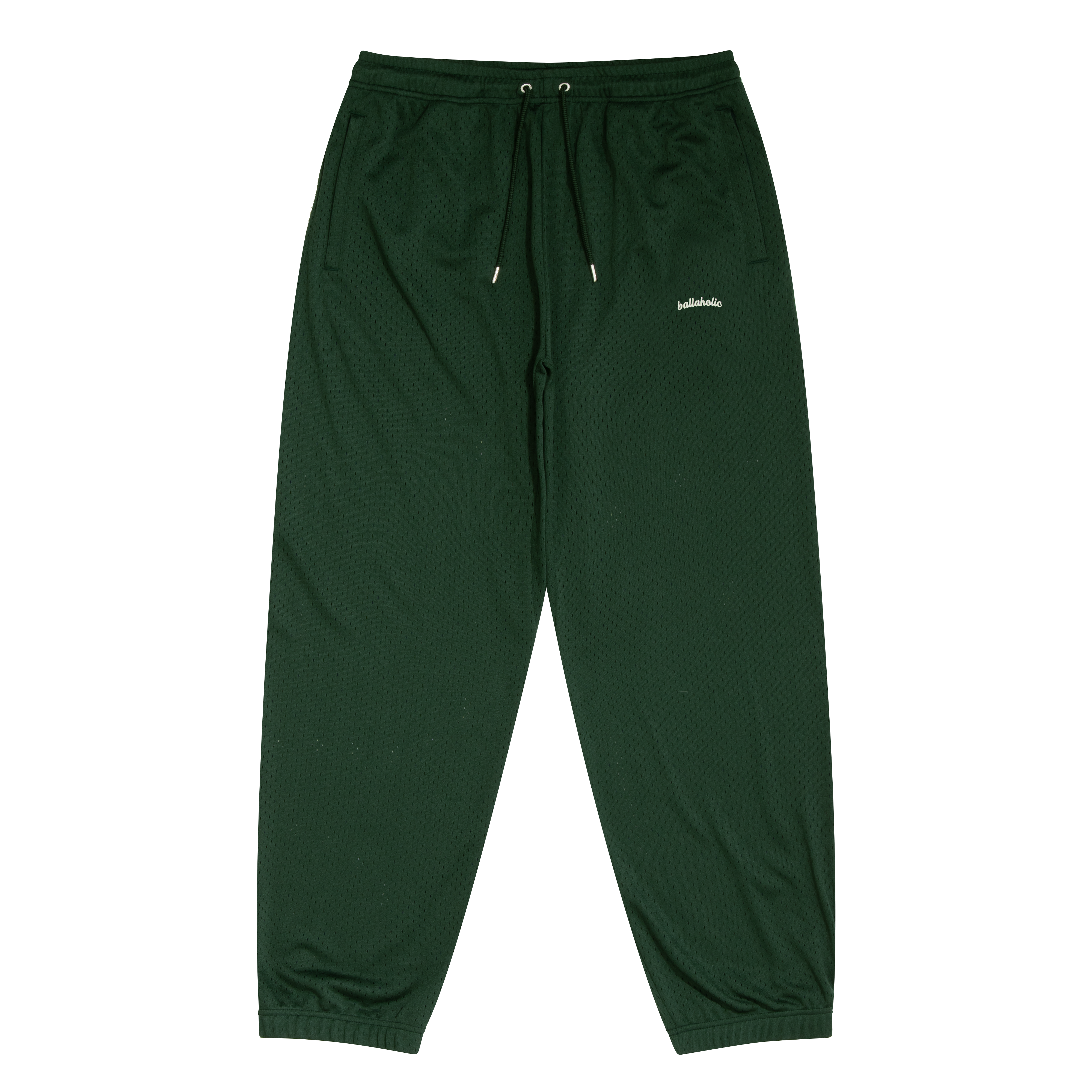 Logo Mesh Long Pants (dark green) – ballaholicオンラインショップ