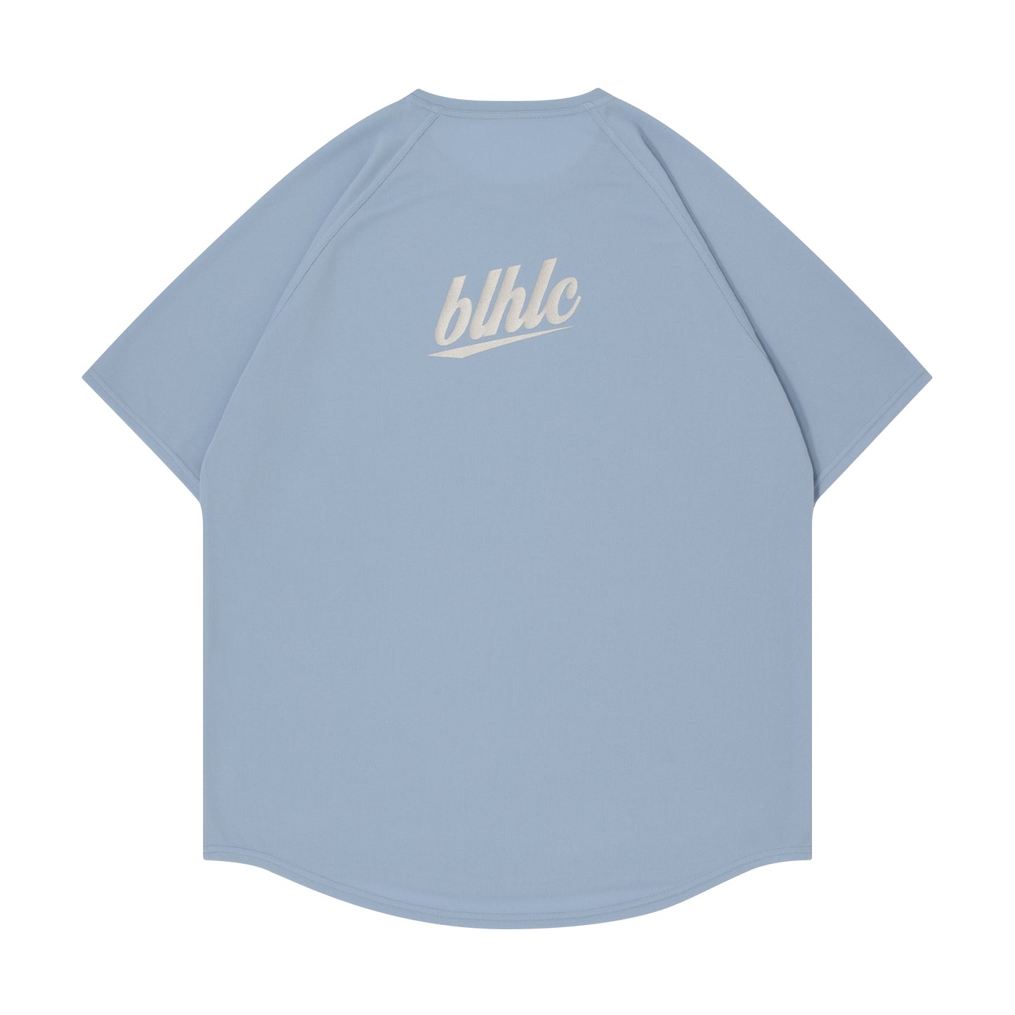 blhlc Back Print Cool Tee (cerulean blue/reflector)