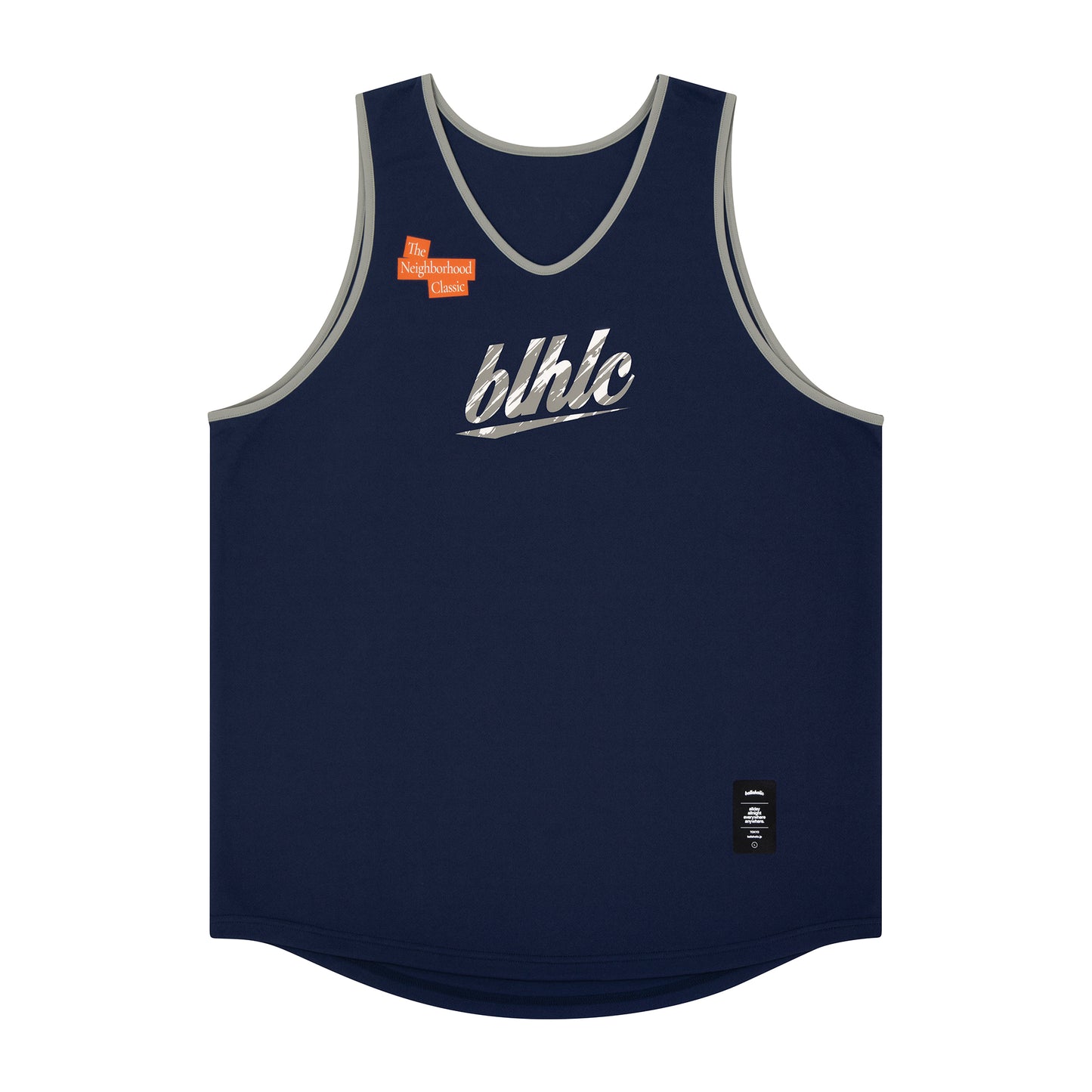 The Neighborhood Classic Tank Top (navy/gray)