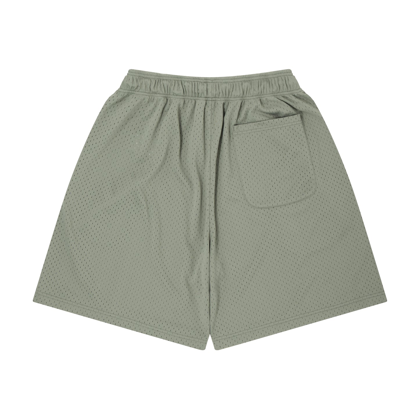 Logo Mesh Zip Shorts (gray)