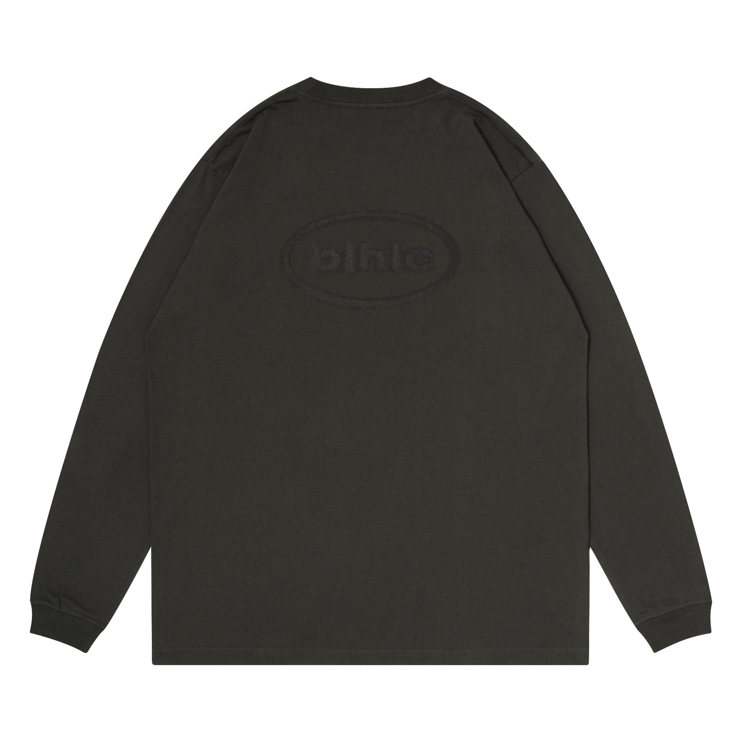 Halftone blhlc Oval Logo Long Tee (sumi)