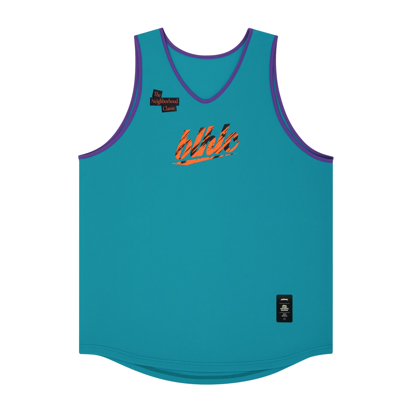 The Neighborhood Classic Tank Top (turquoise/purple)