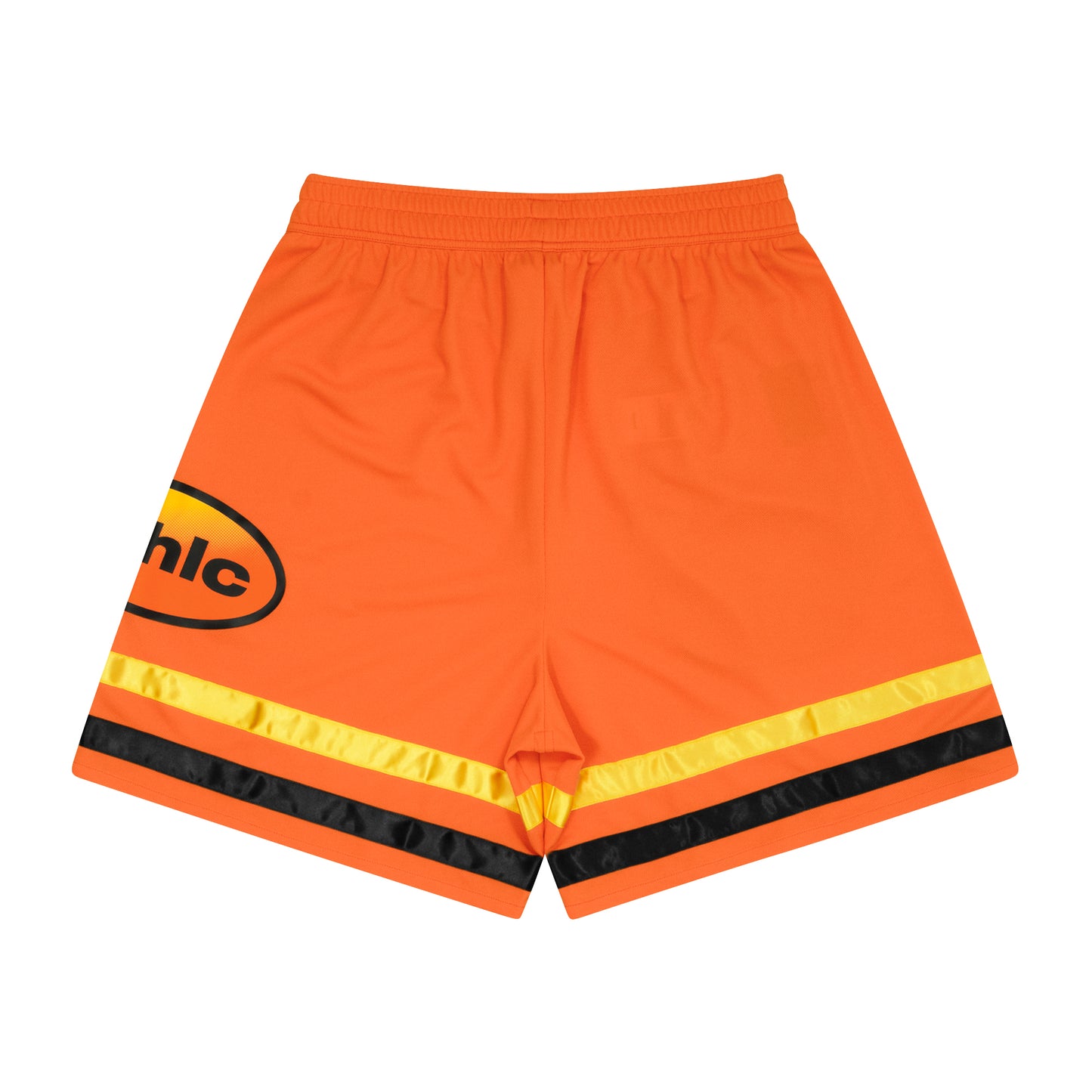 blhlc Oval Logo Single Pocket Zip Shorts (orange)