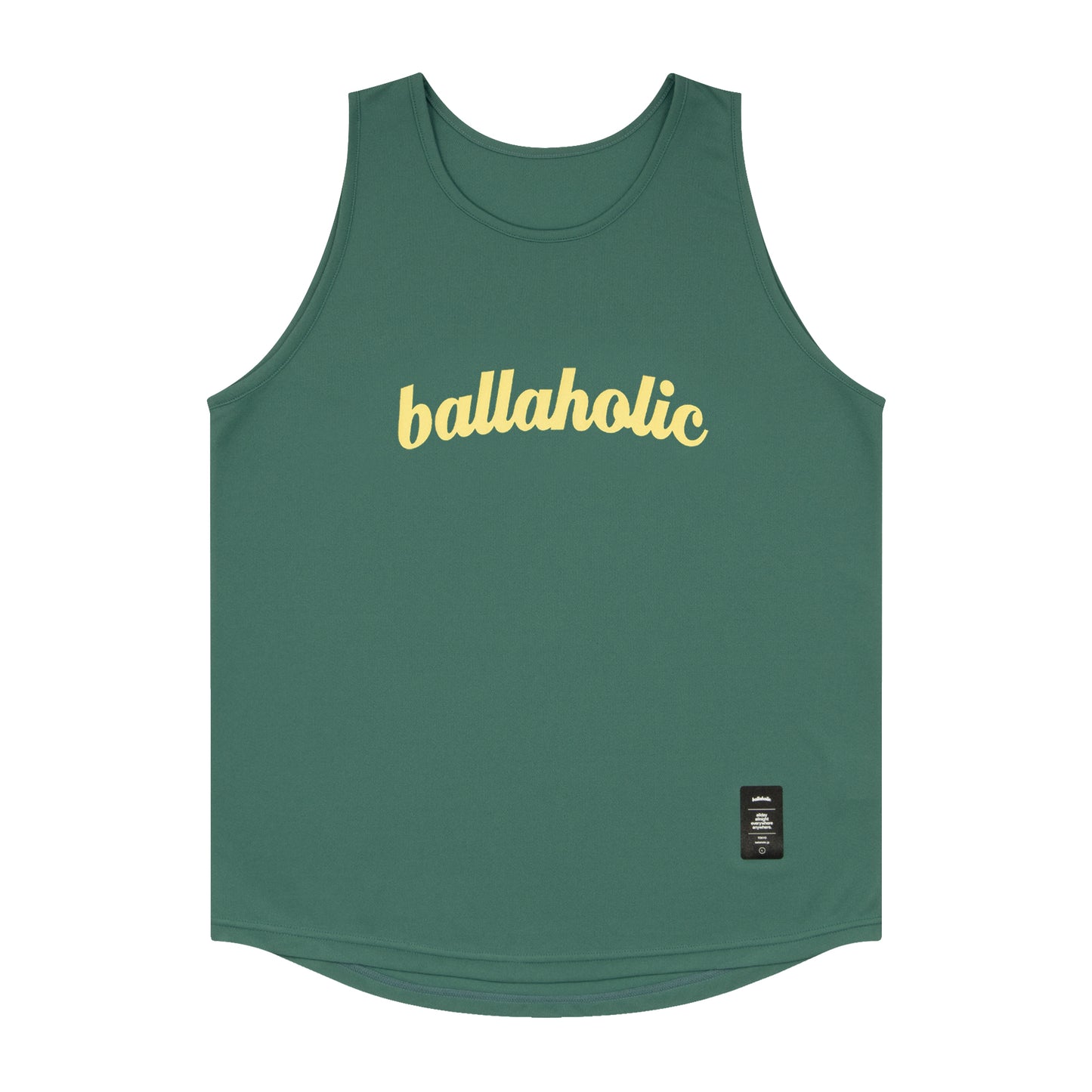 Logo Tank Top (antique green/light yellow)