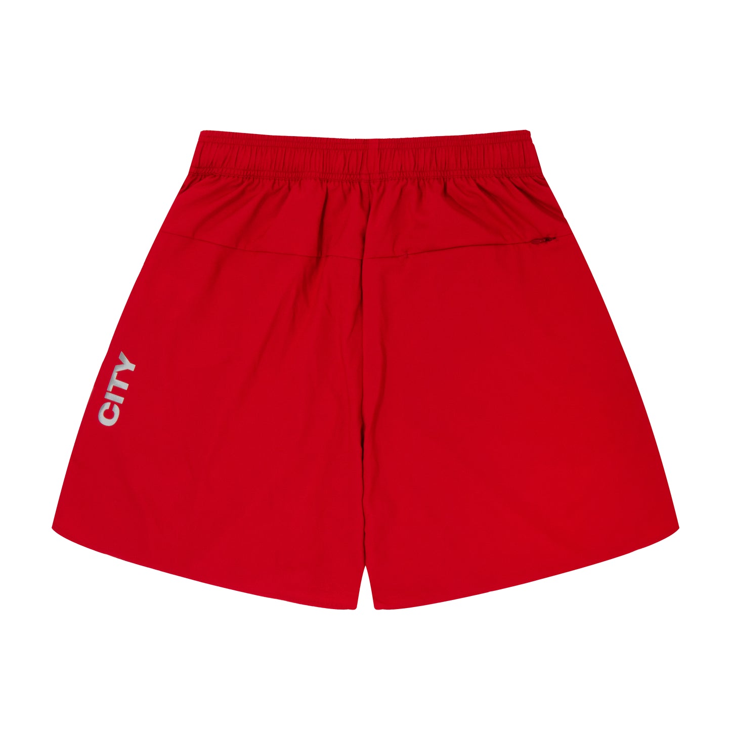 The Neighborhood Classic Zip Shorts (red)