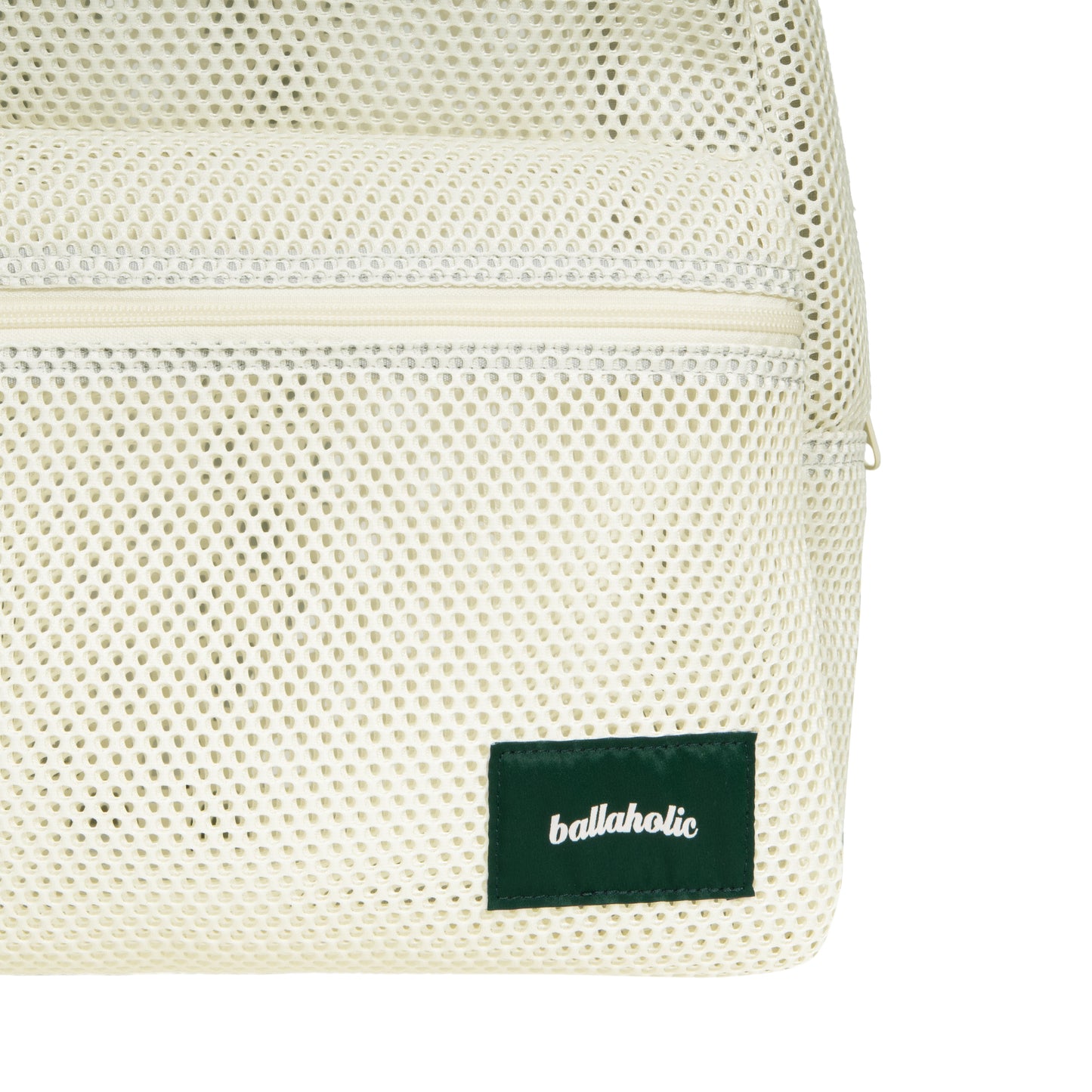 Logo Mesh Backpack (ivory)