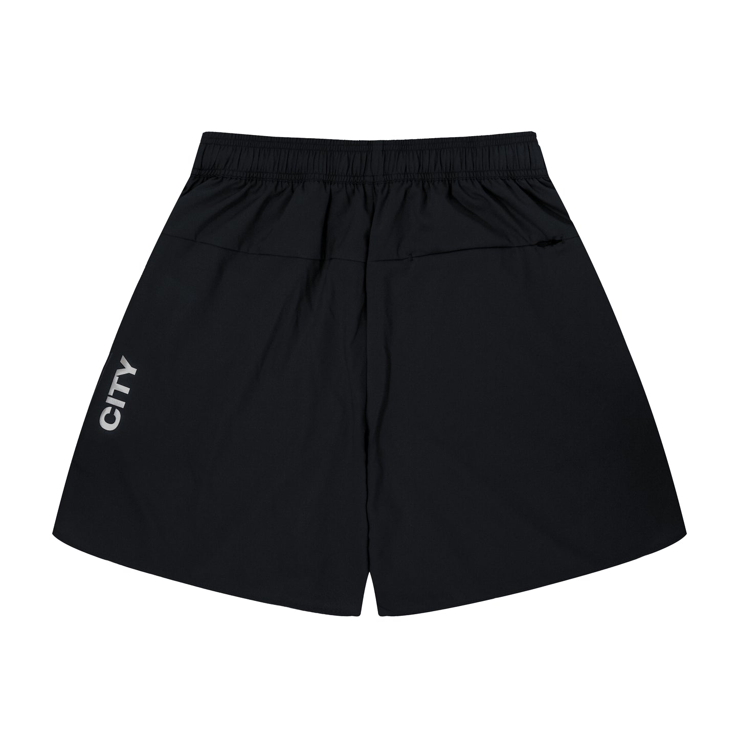 The Neighborhood Classic Zip Shorts (black/blue/orange)