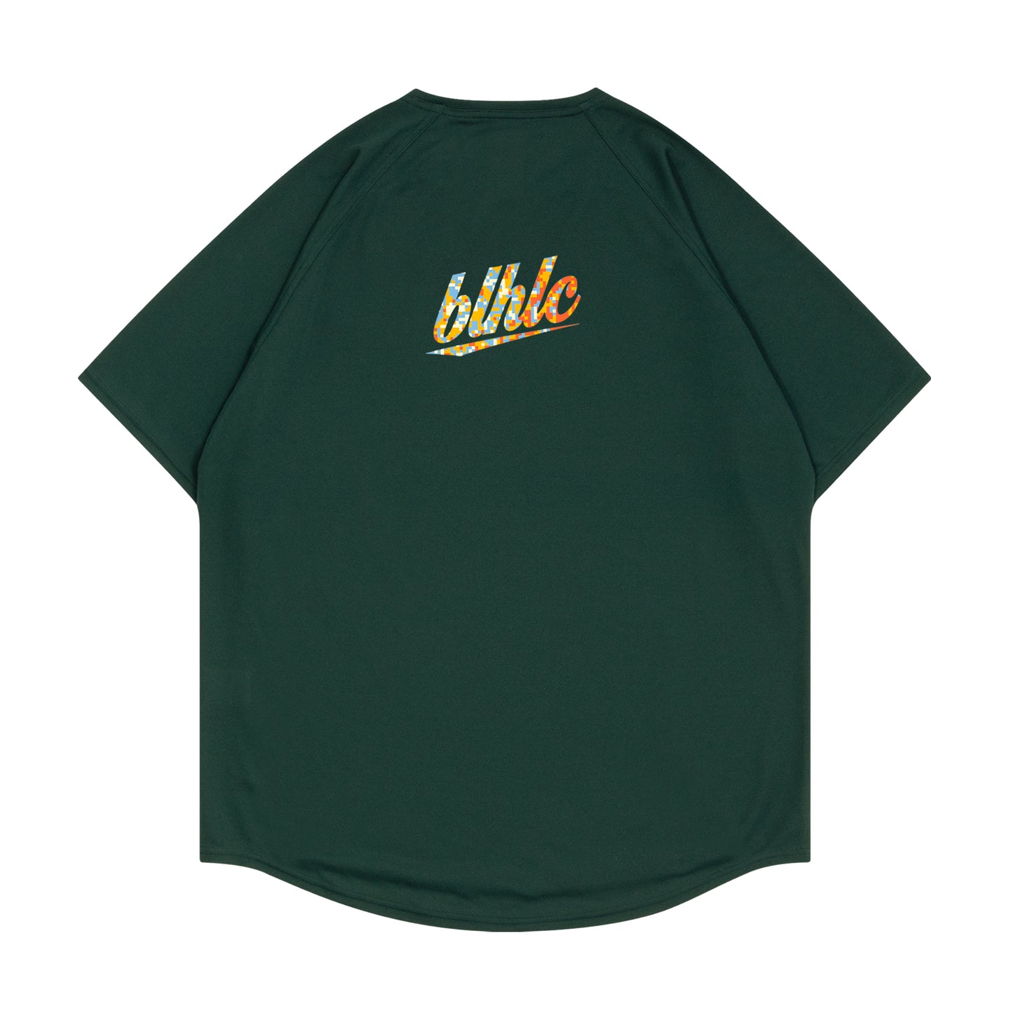 blhlc Back Print Cool Tee (dark green/sunrise digital camo)