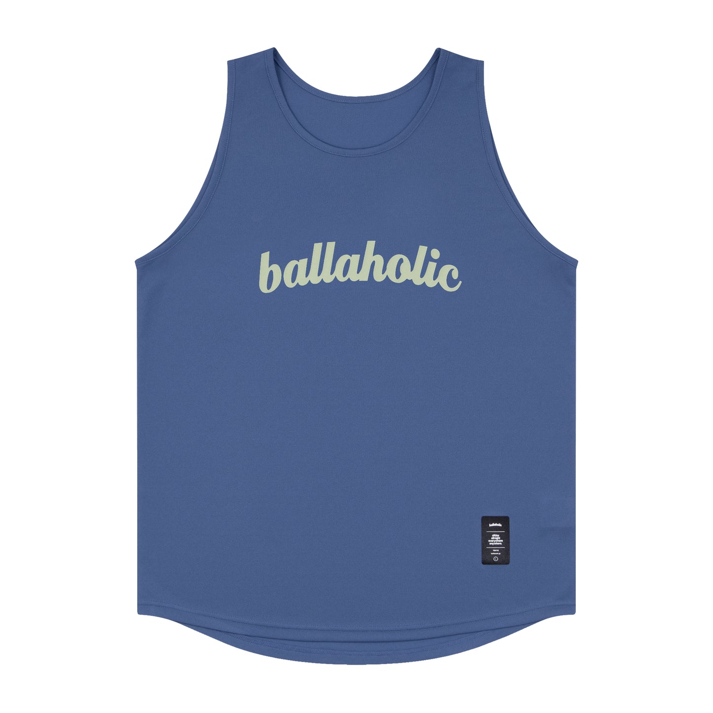 Logo Tank Top (classic blue/sage green)