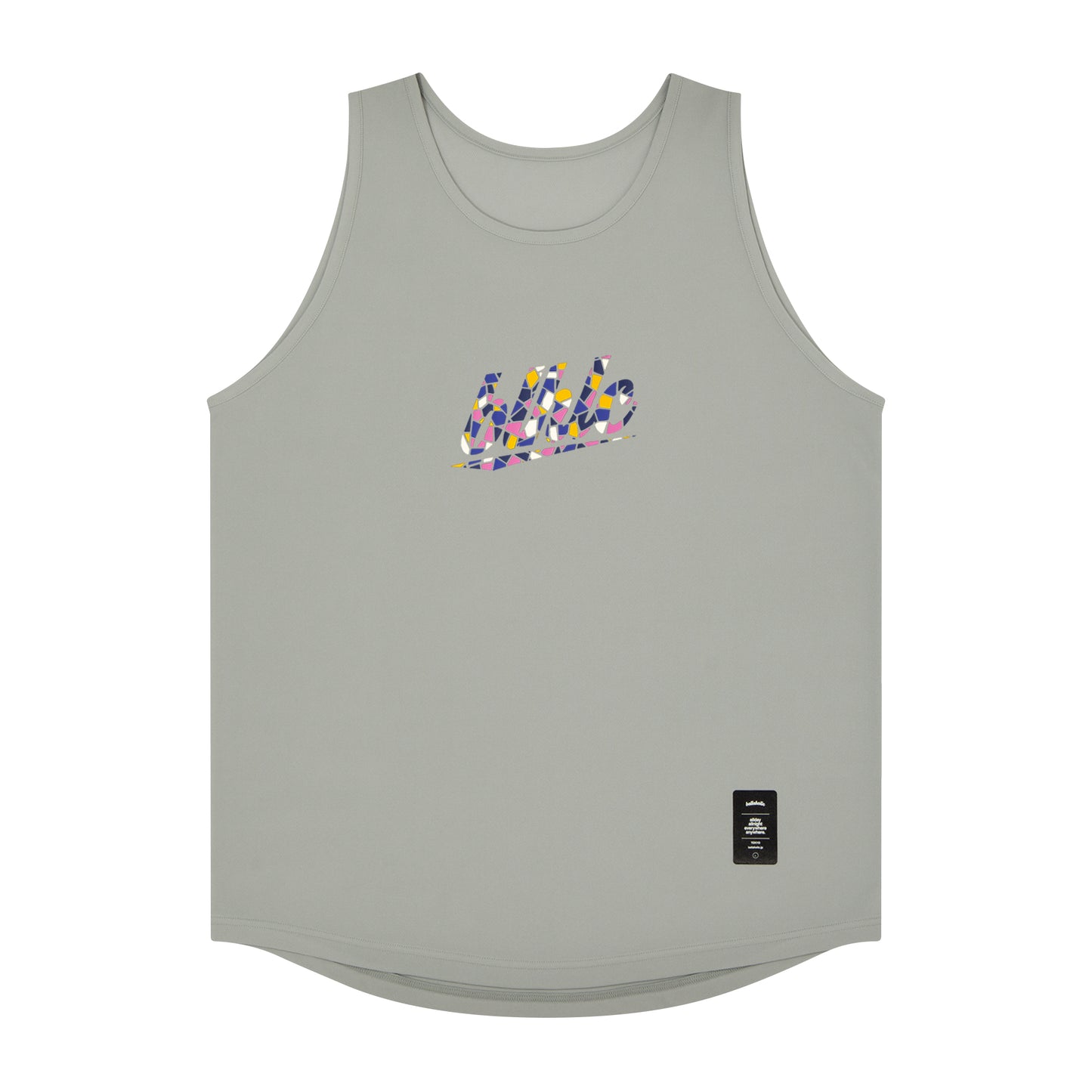 blhlc Tank Top (gray/flower pink mosaic)