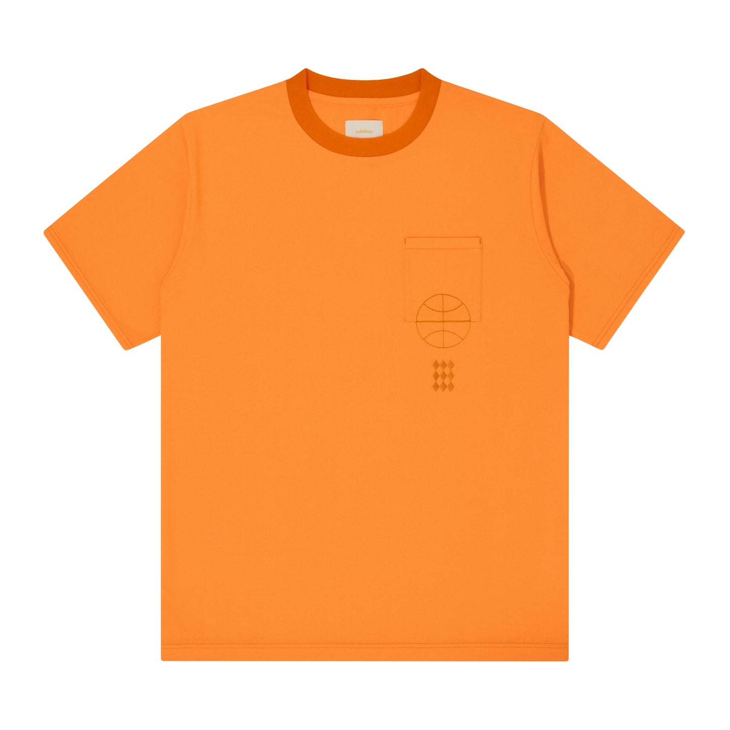 Paint Pocket Tee (orange)