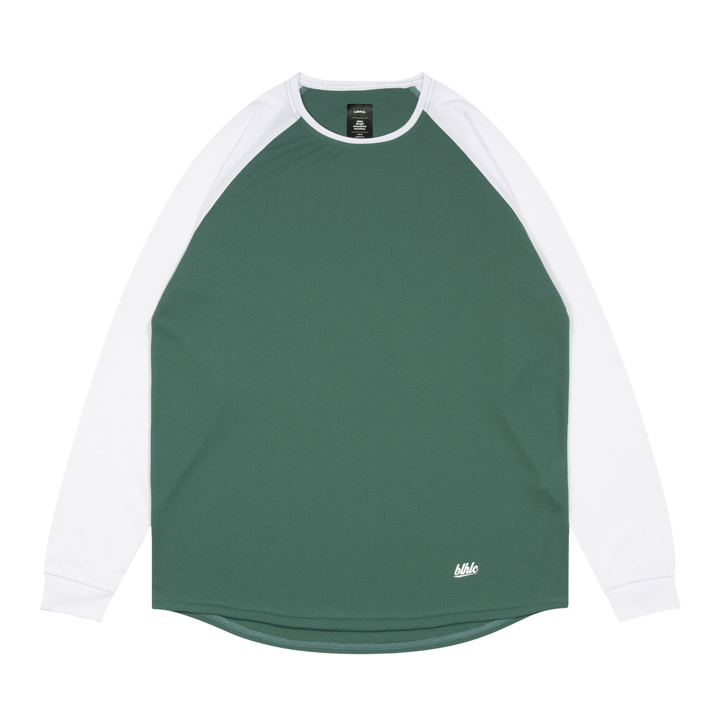 2 Tone blhlc Cool Long Tee (antique green/white)