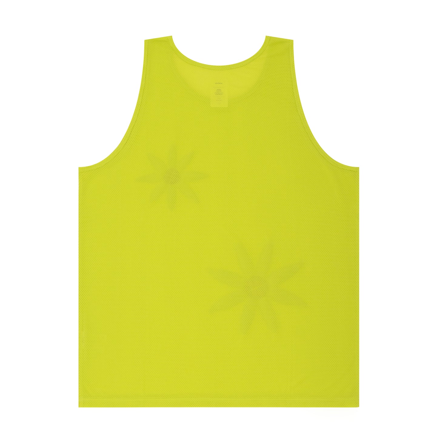 Knit Mesh Ball Panel Flower Tank Top (lime)