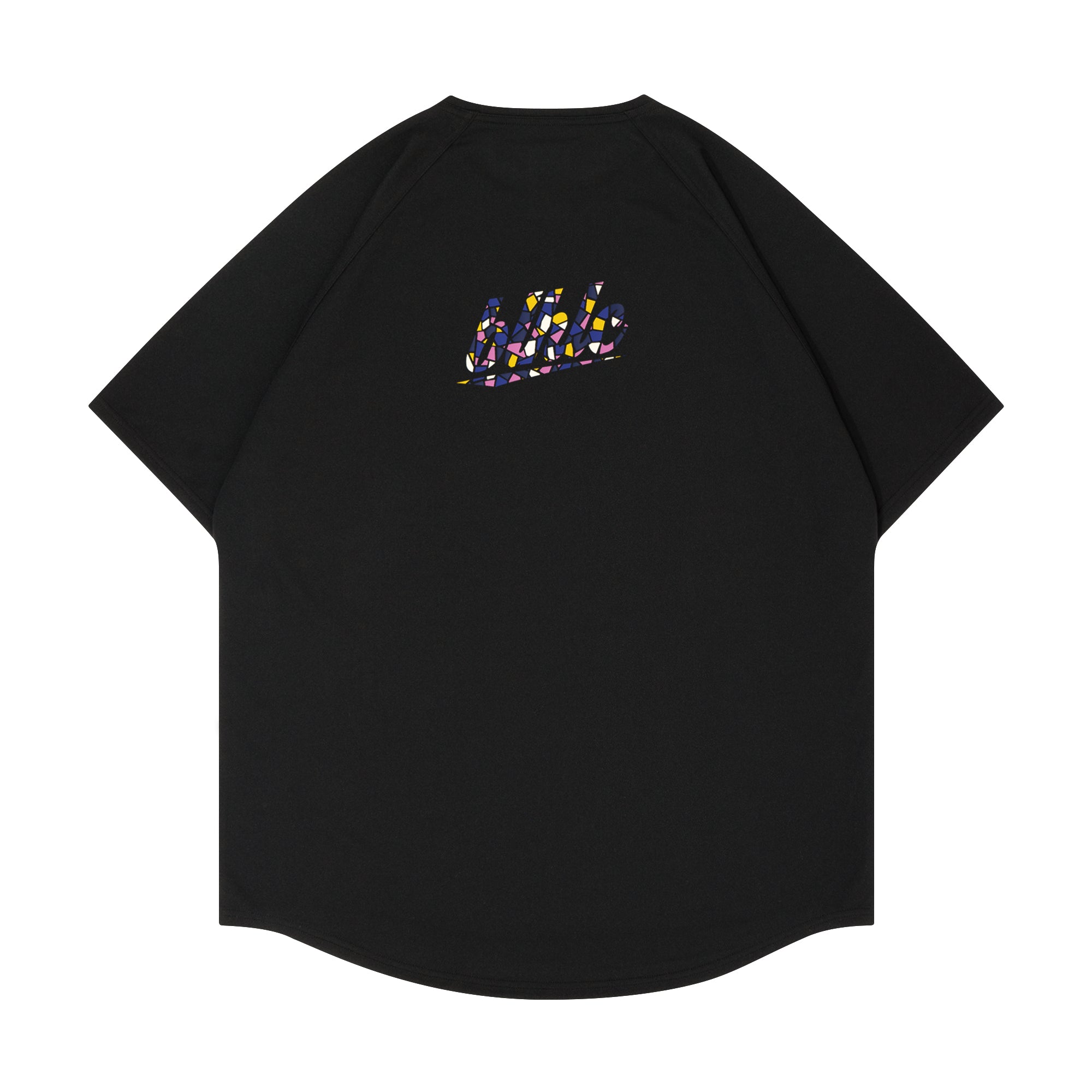 blhlc Back Print Cool Tee (black/flower pink mosaic