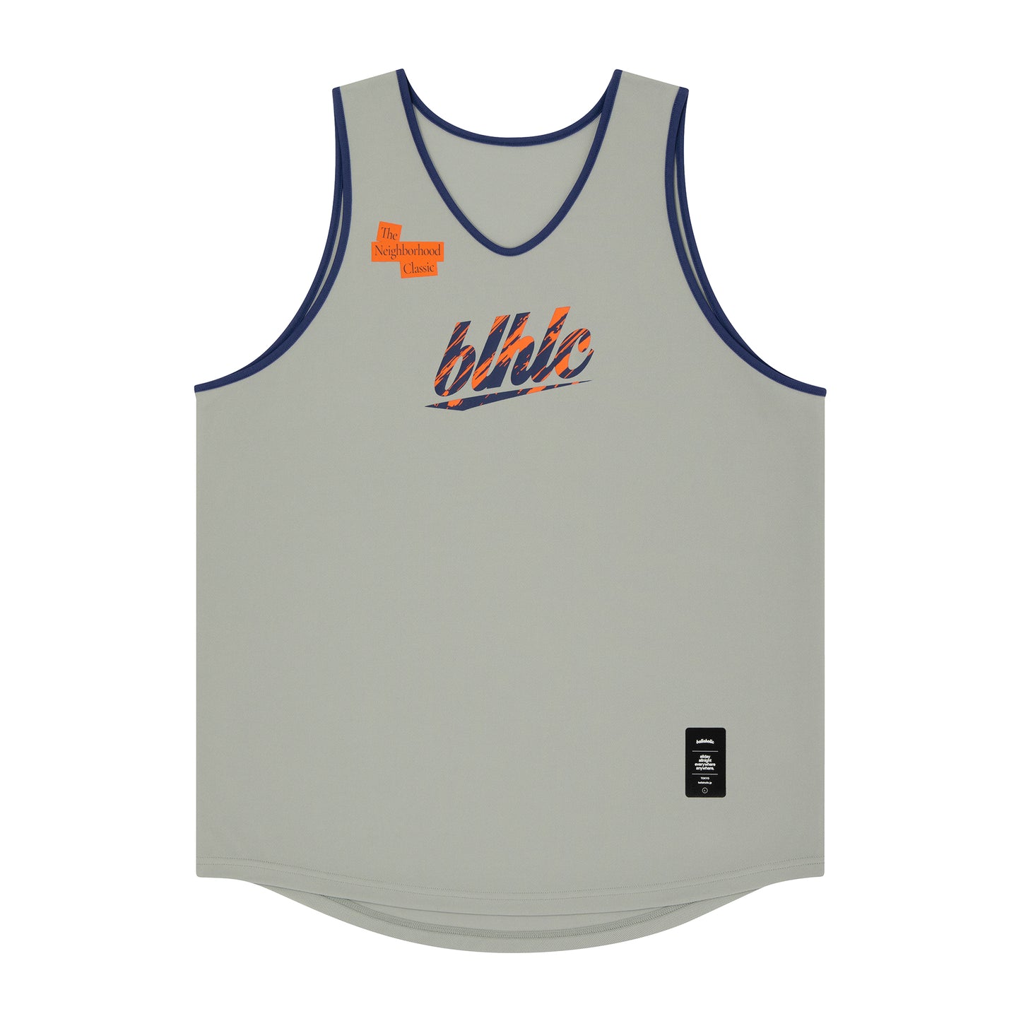 The Neighborhood Classic Tank Top (gray/navy)