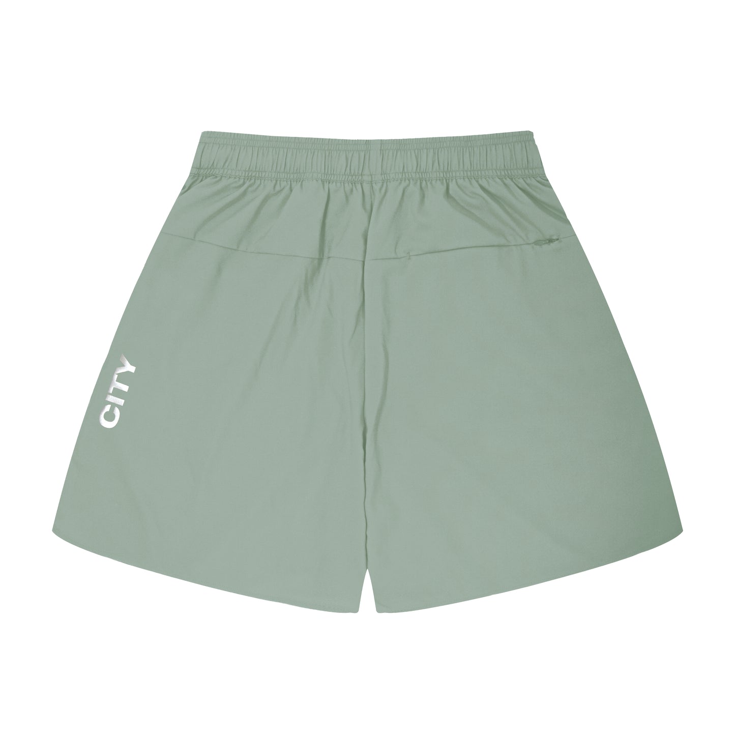 The Neighborhood Classic Zip Shorts (gray)