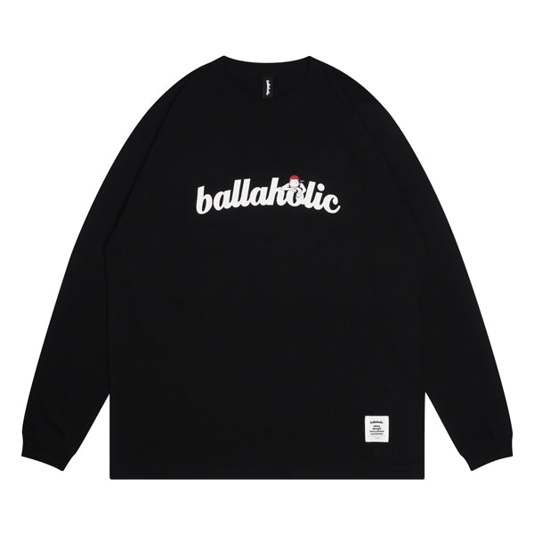 Logo Long Tee -PICK UP PLAYGROUND- (black)