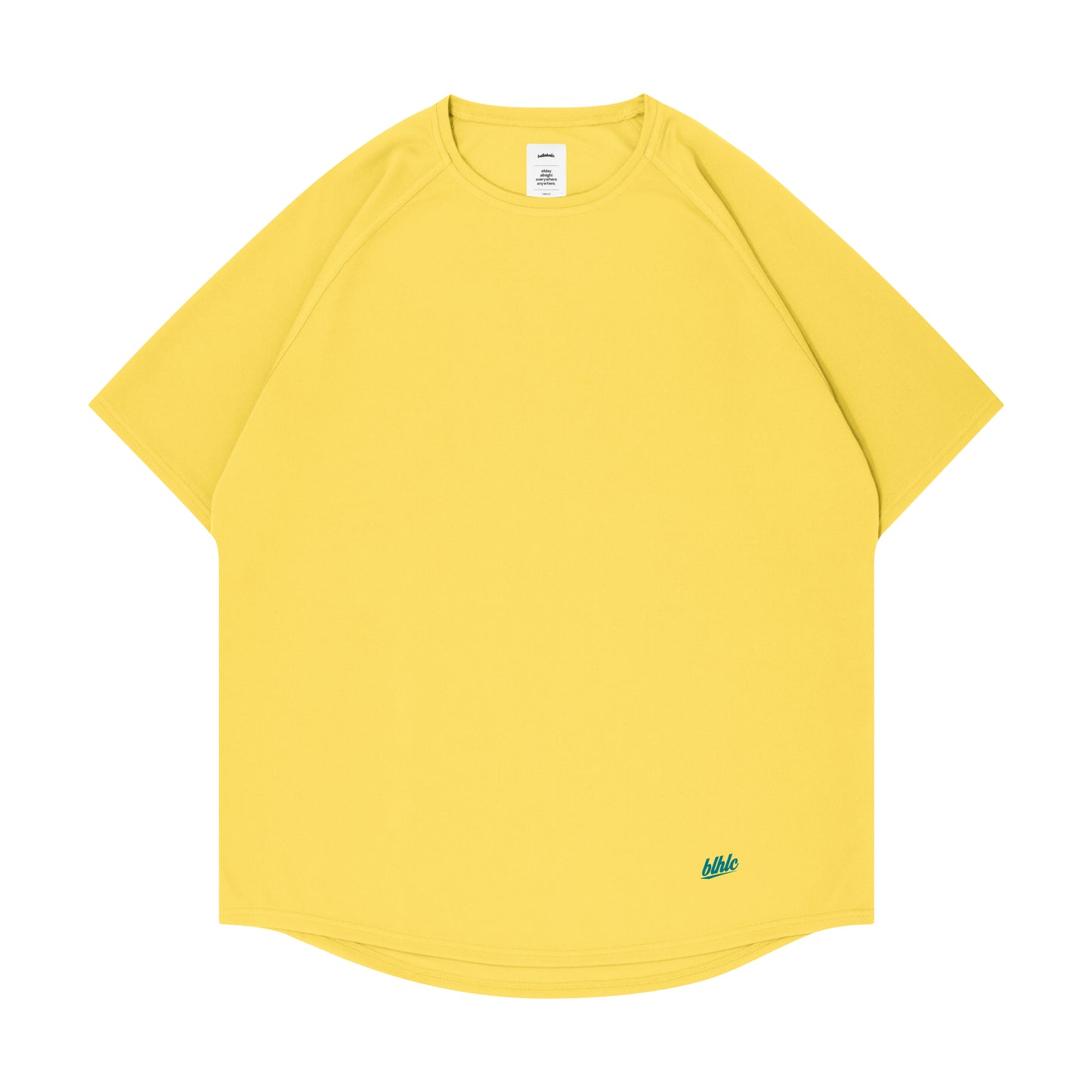 blhlc Back Print Cool Tee (sunshine/teal blue)