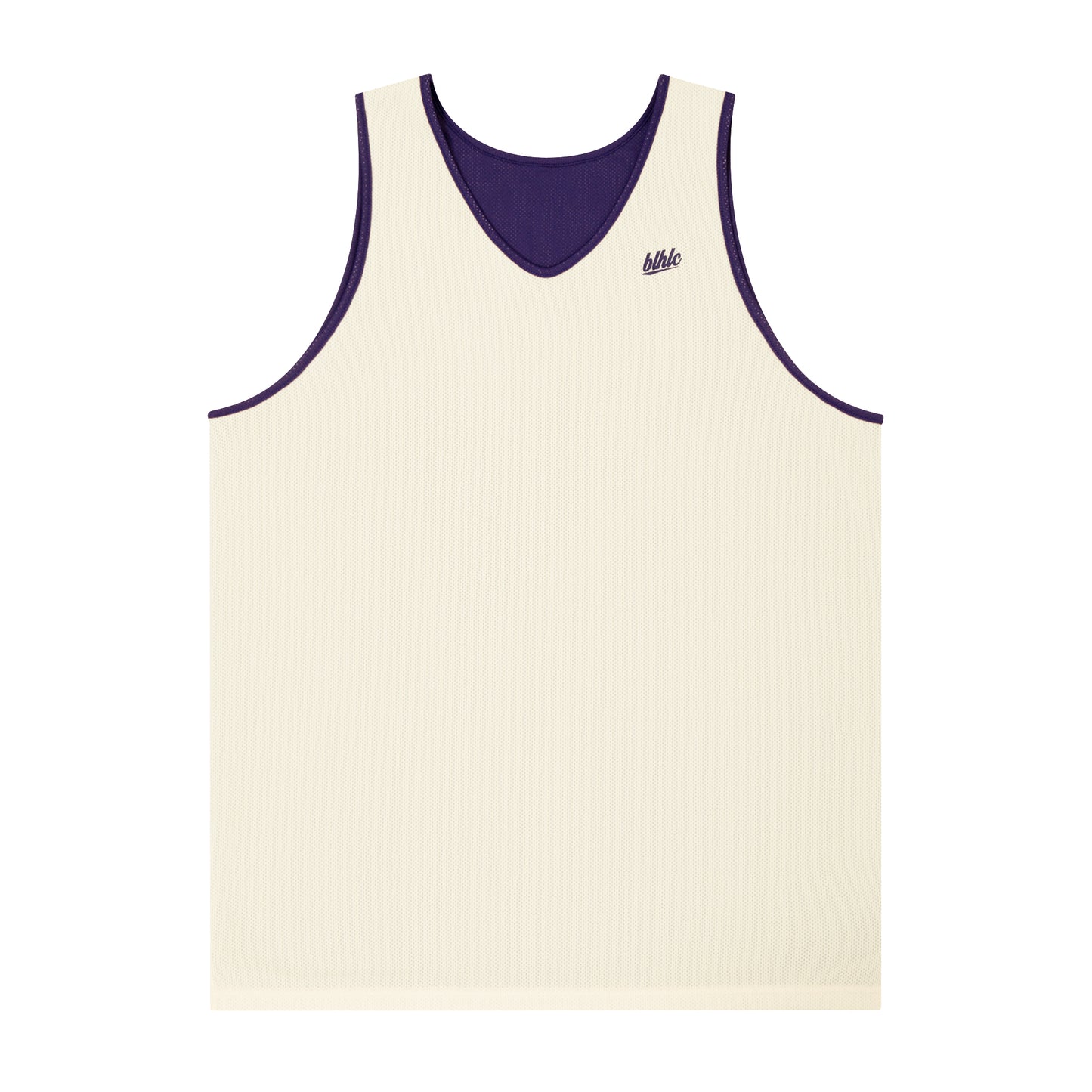 Basic Reversible Jersey (purple/ivory)
