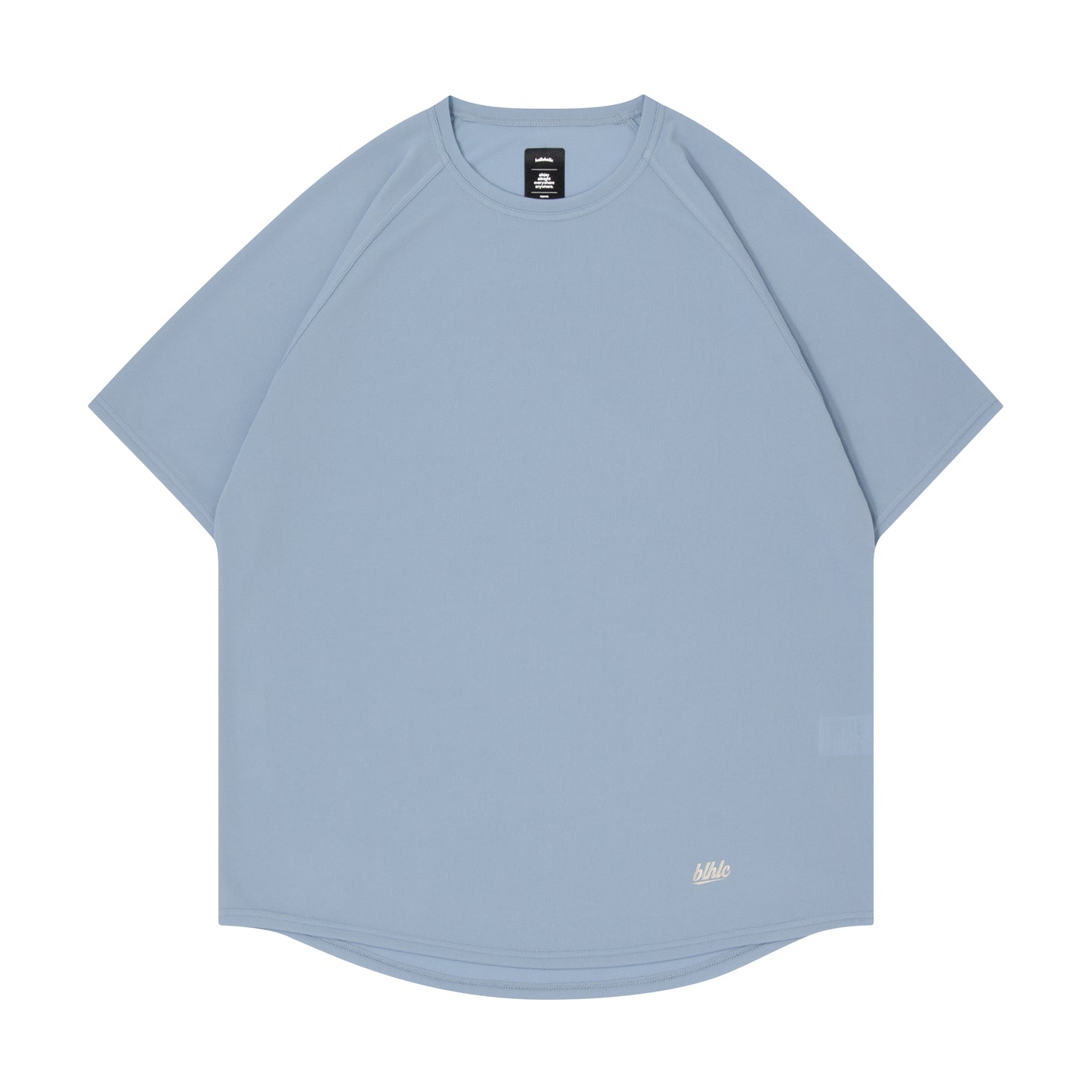 blhlc Back Print Cool Tee (cerulean blue/reflector)