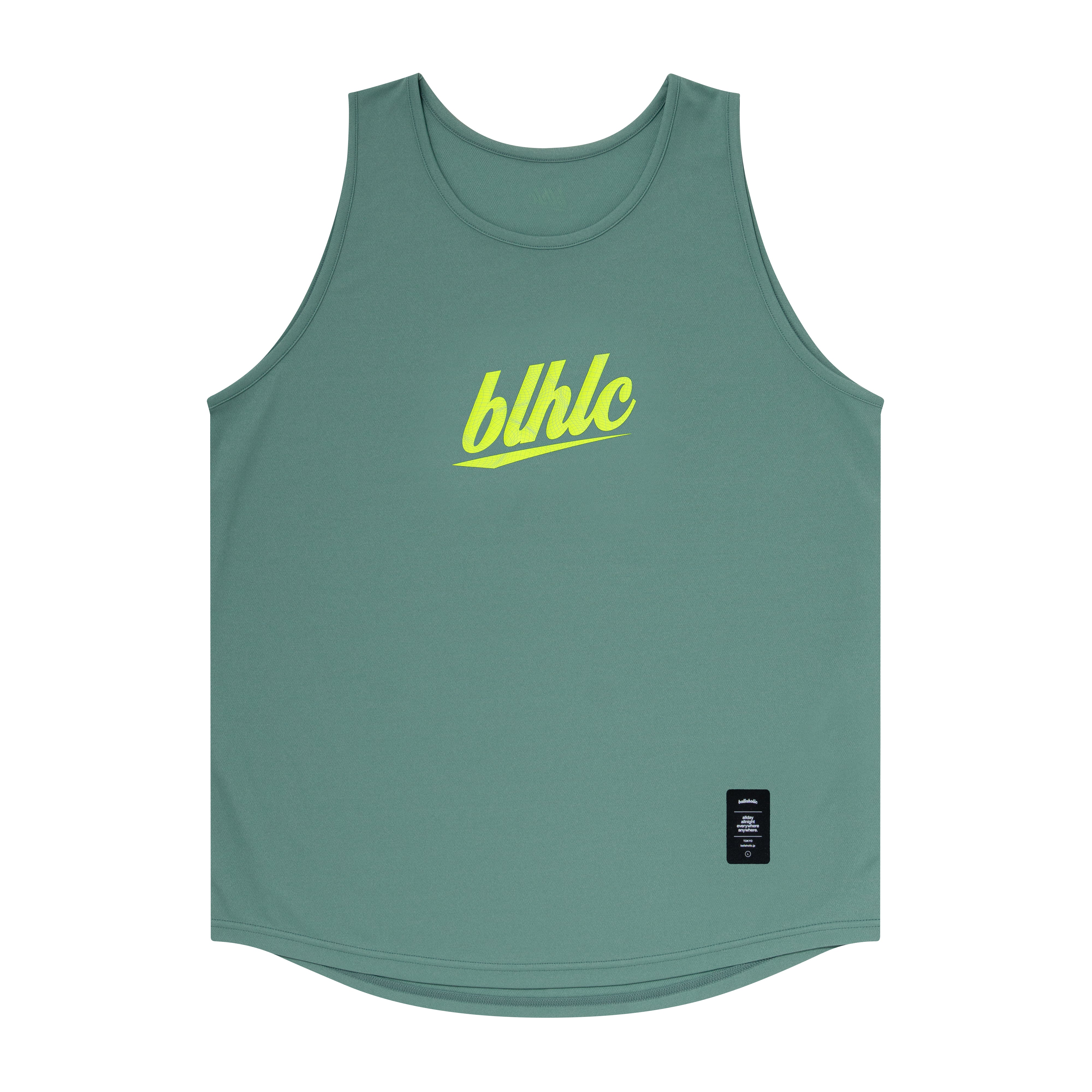 3D-Net blhlc Tank Top (pine green/lime/gray) – ballaholic