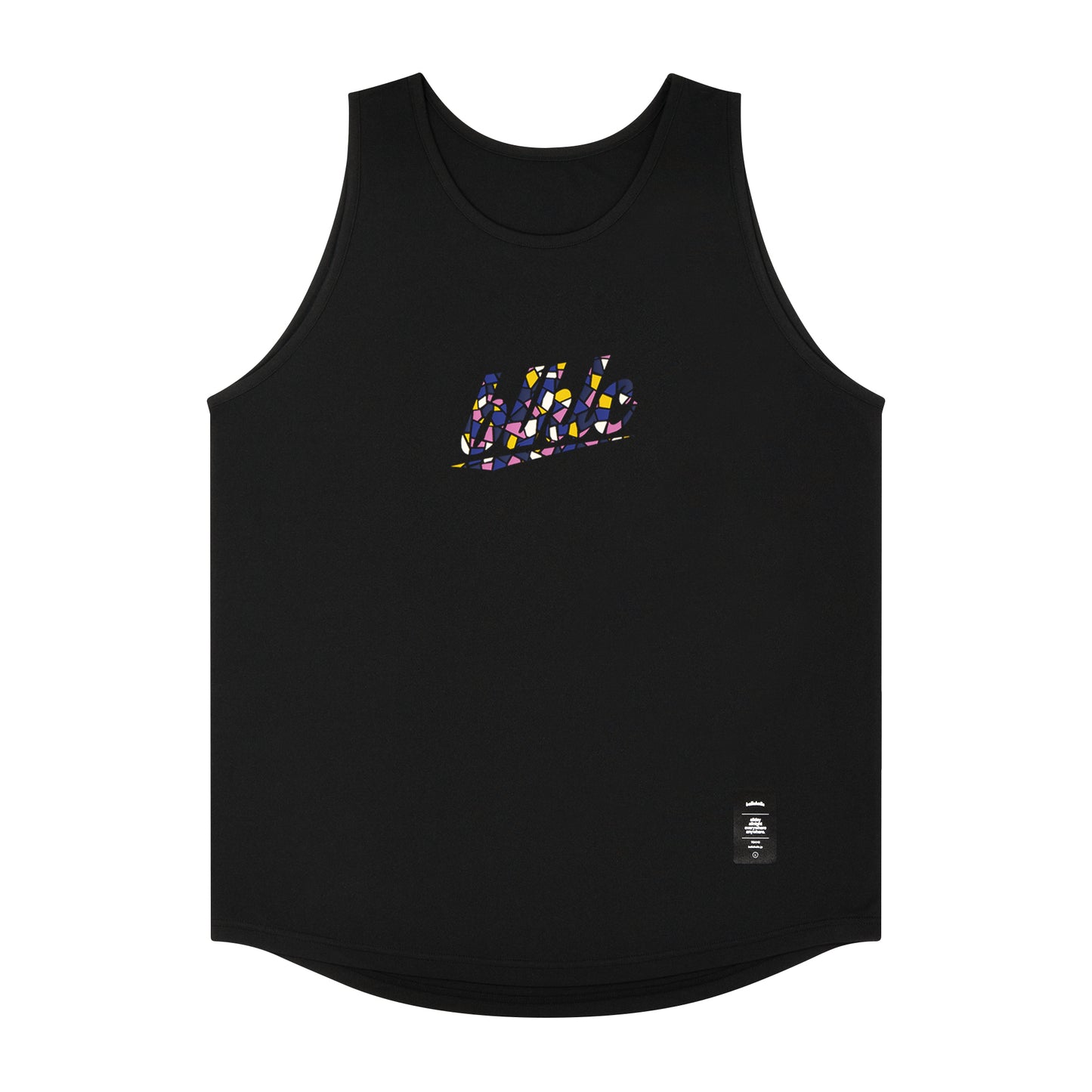 blhlc Tank Top (black/flower pink mosaic)