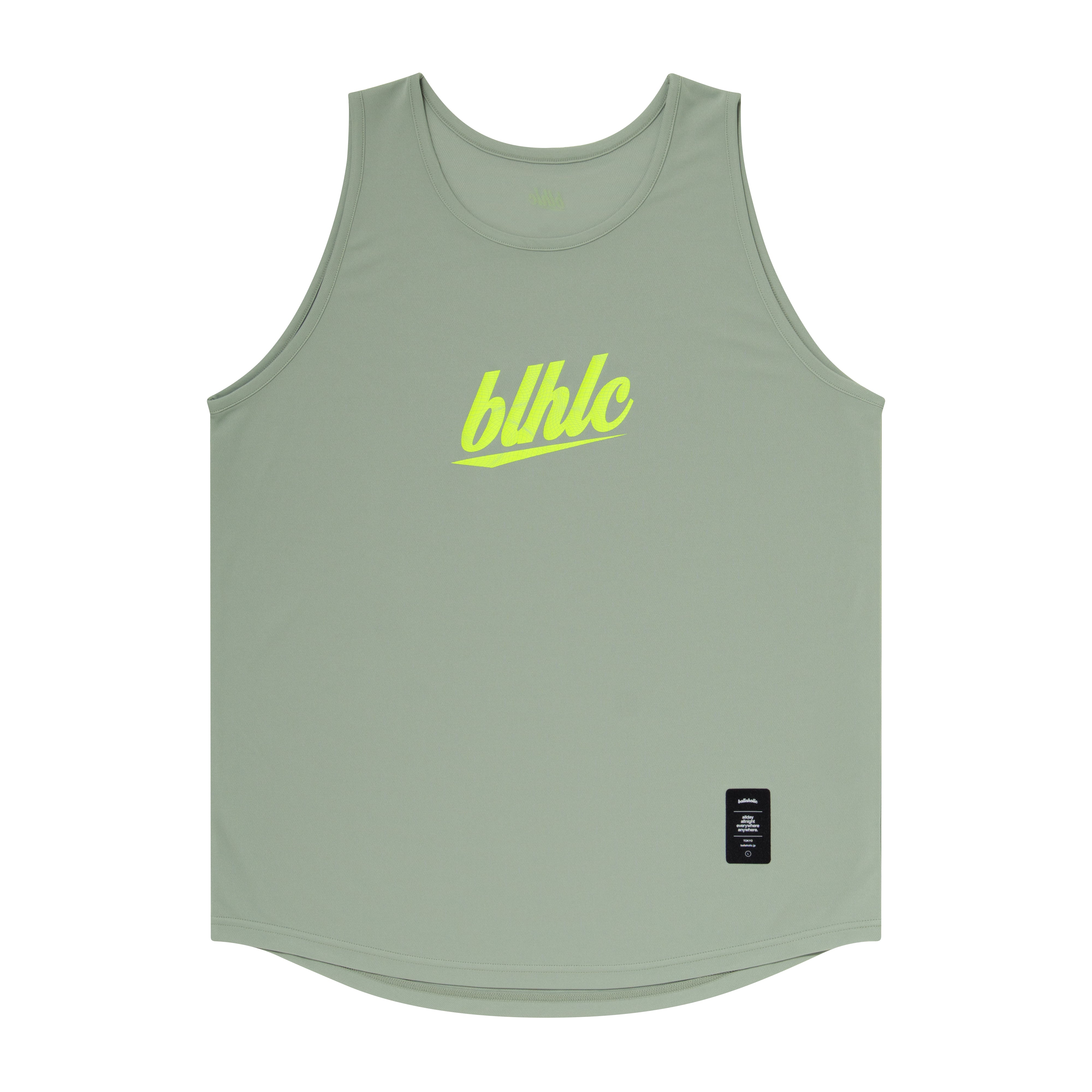 3D-Net blhlc Tank Top (gray/lime/gray) – ballaholicオンラインショップ