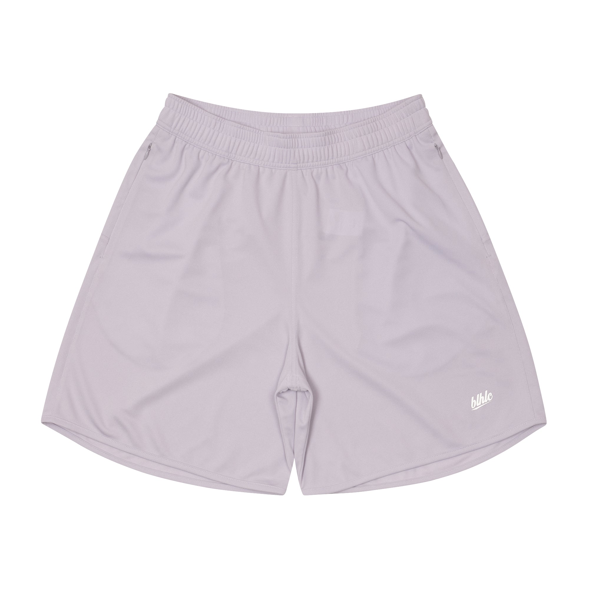 Basic Zip Shorts (lavender/white)