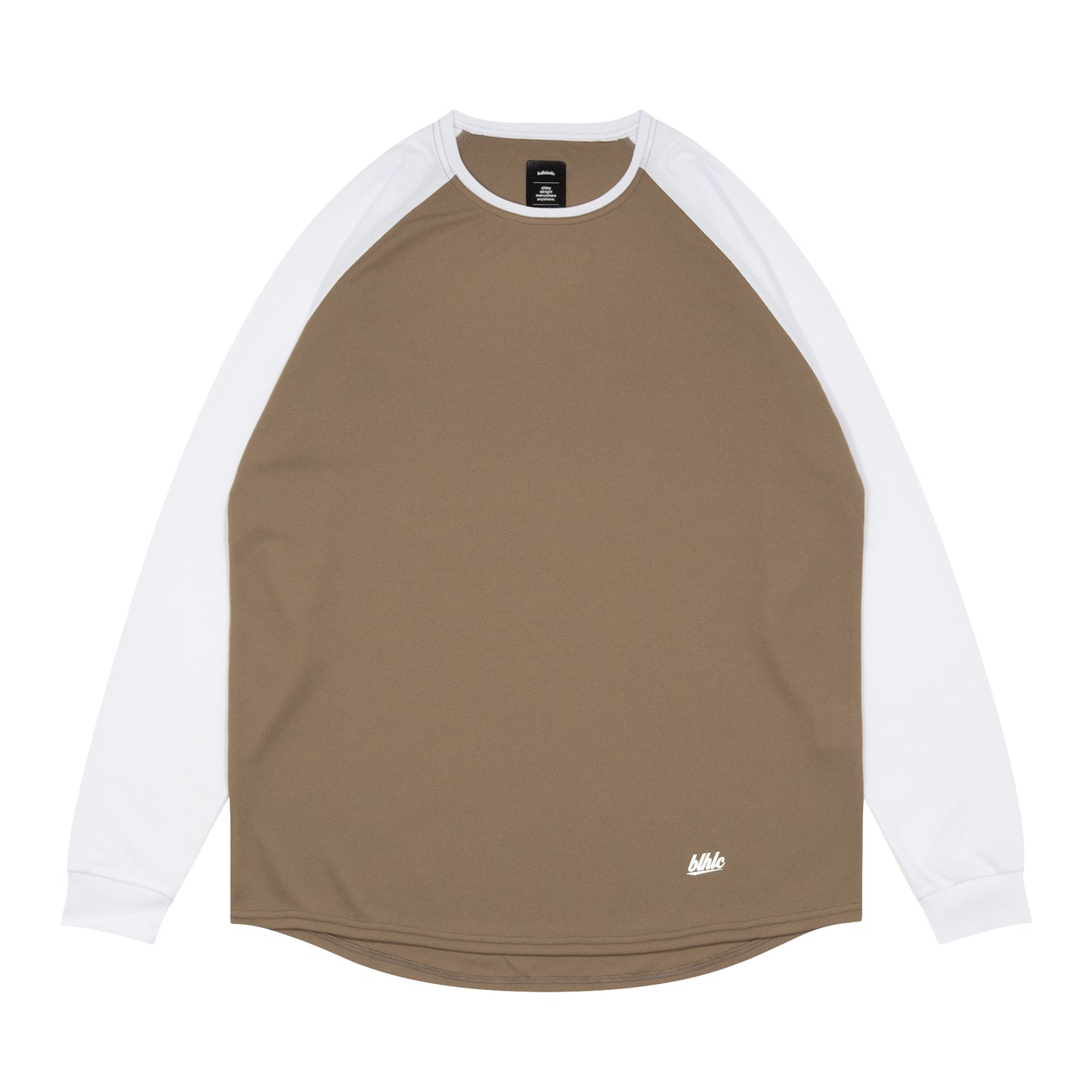 2 Tone blhlc Cool Long Tee (taupe gray/white)