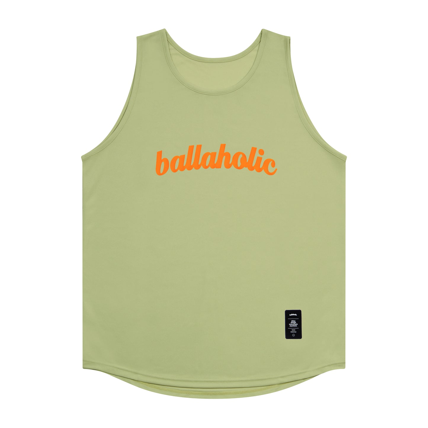 Logo Tank Top (sage green/orange)