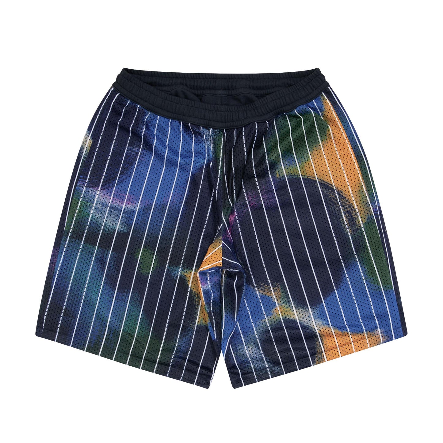 LEEGET × ballaholic Reversible Painter Sweat Shorts -FLUID MOVE- (navy)