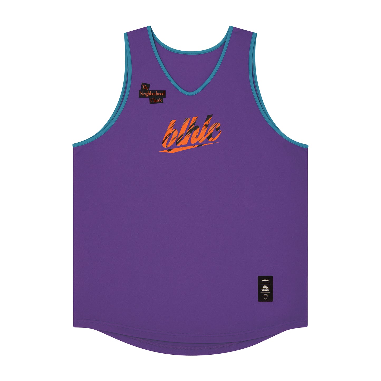 The Neighborhood Classic Tank Top (purple/turquoise)