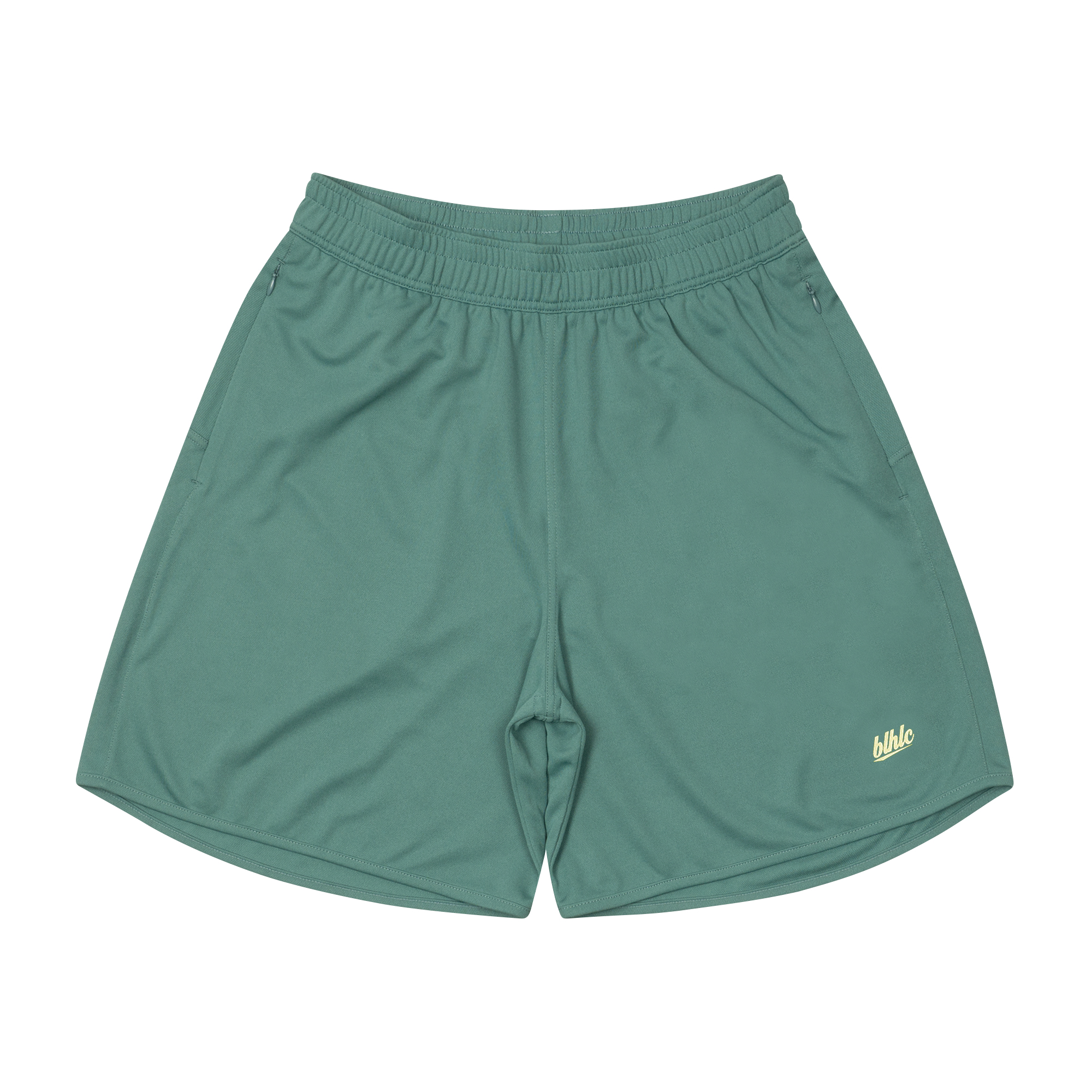 ballaholicオンラインショップ / Basic Zip Shorts (pine green/ivory)