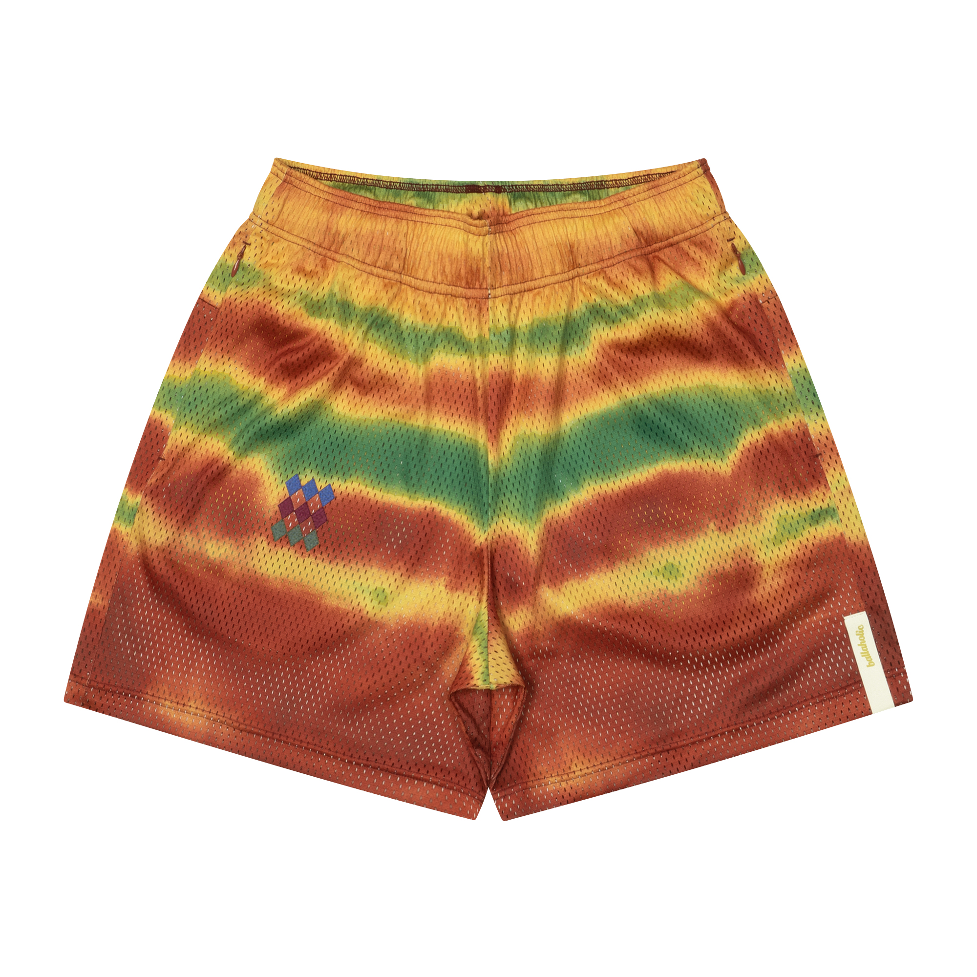 ballaholicオンラインショップ / Tides Pattern Mesh Zip Shorts