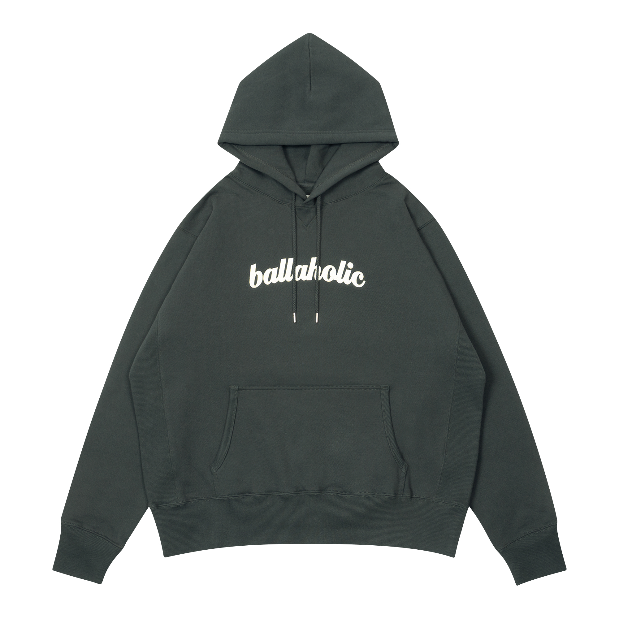 ballaholic Logo sweat hoodie （olive） - パーカー