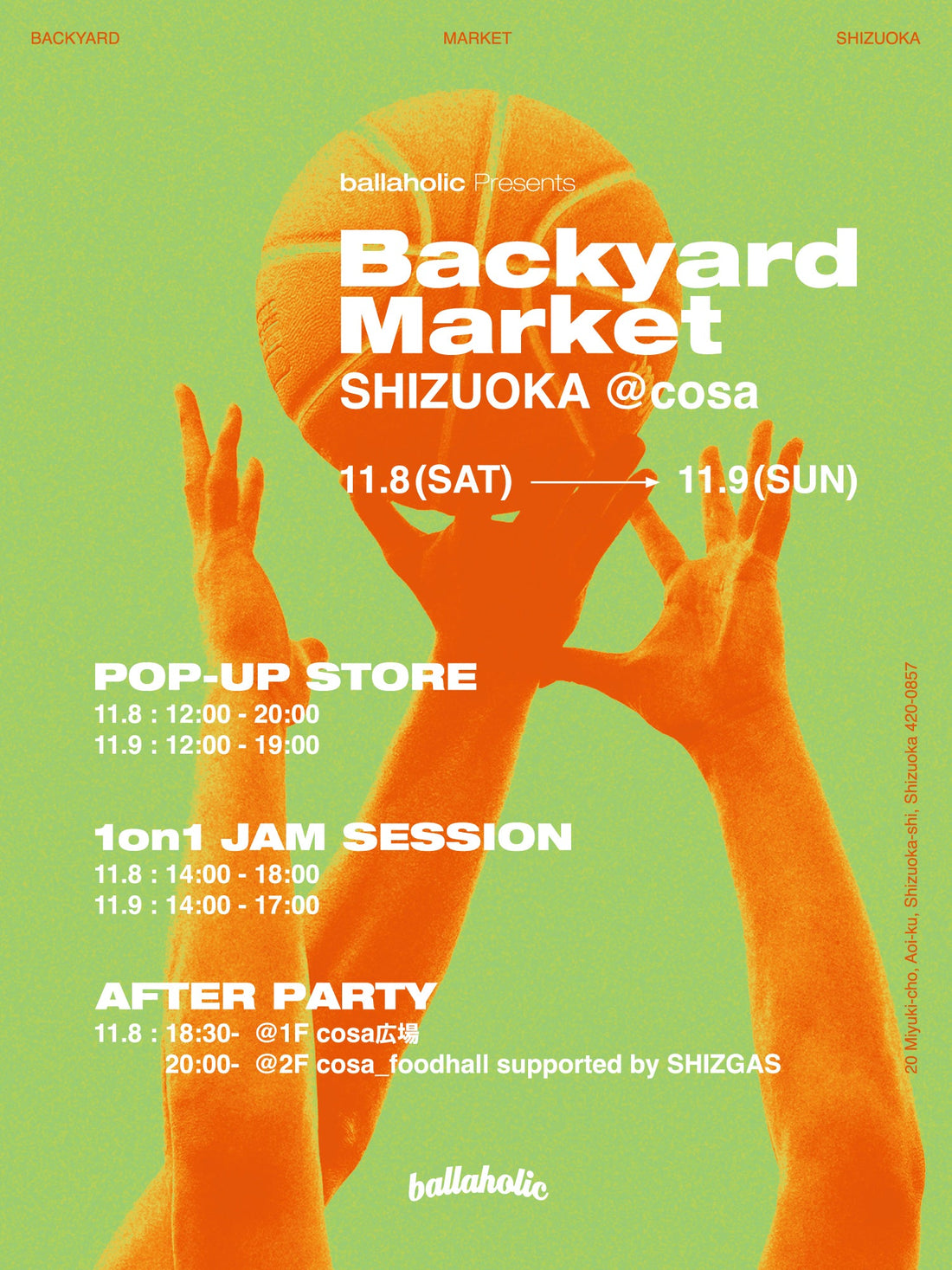 ballaholic Backyard Market SHIZUOKA