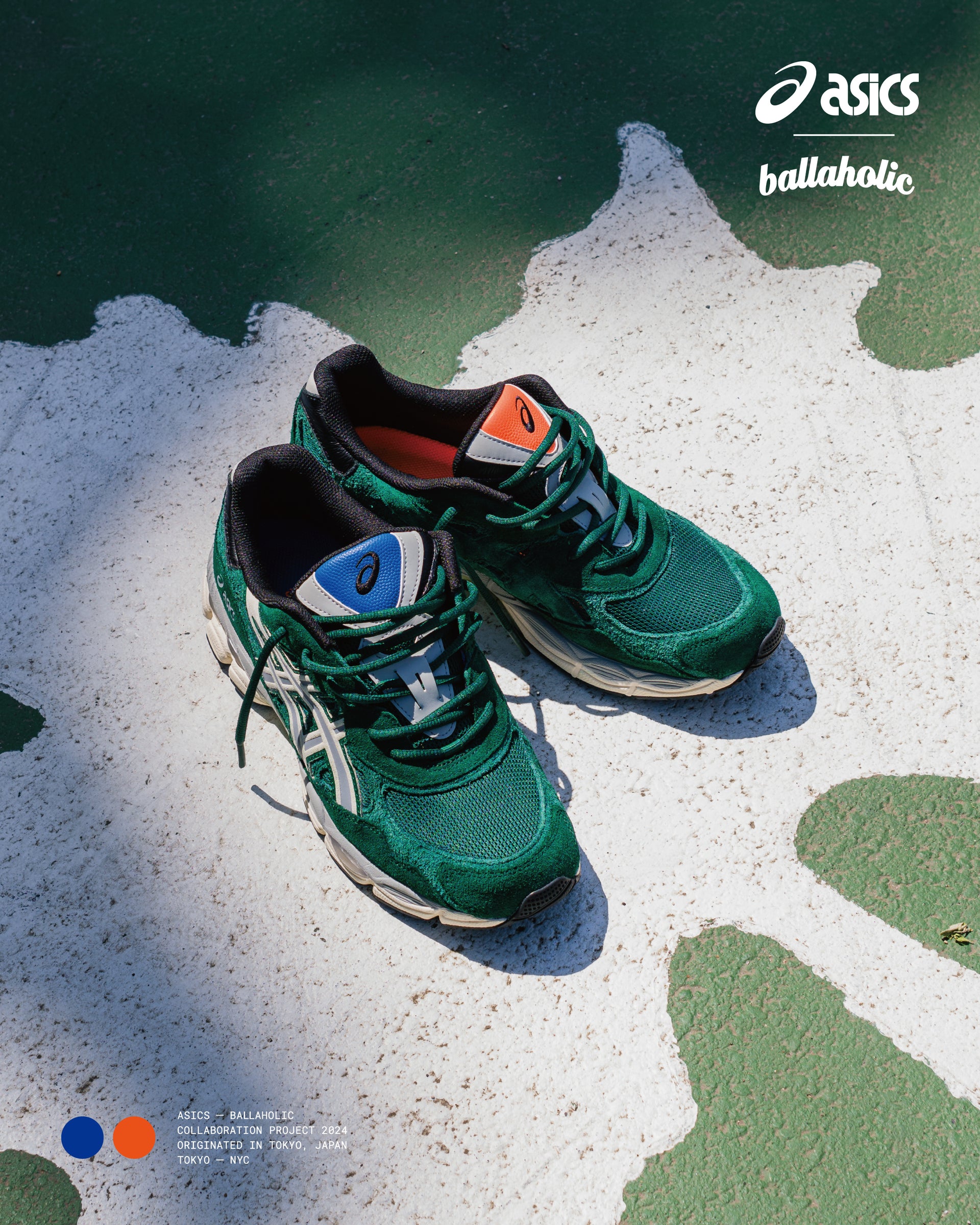 ASICS × ballaholic Collaboration Model  