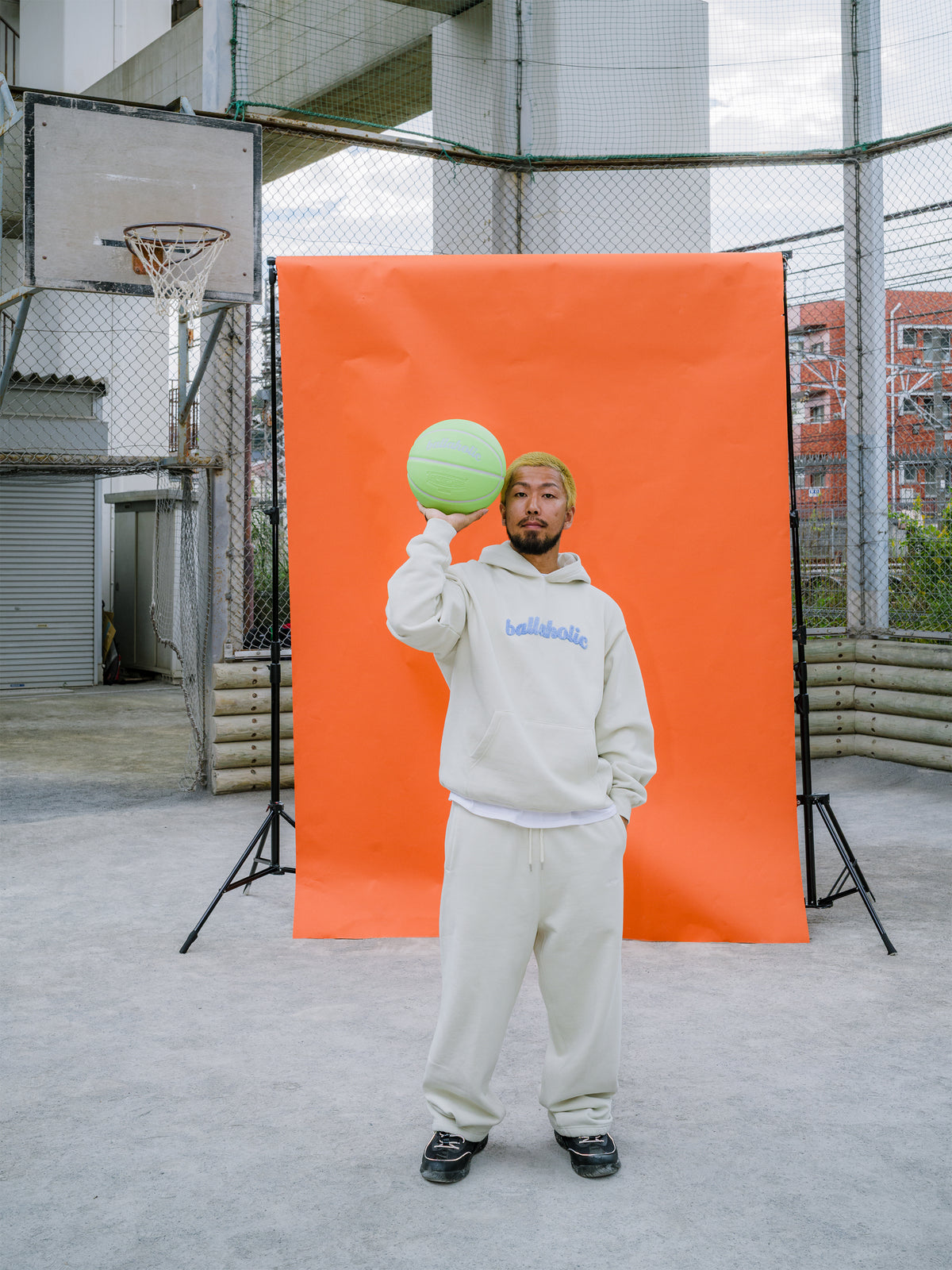 Logo Sweat Hoodie (ice gray)