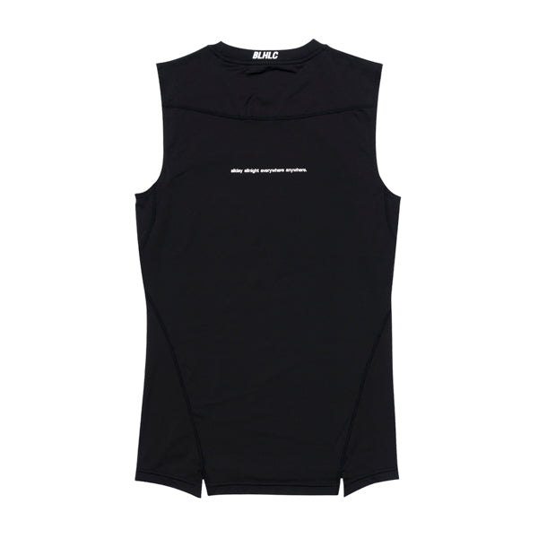 Compression No Sleeve Tops (black)