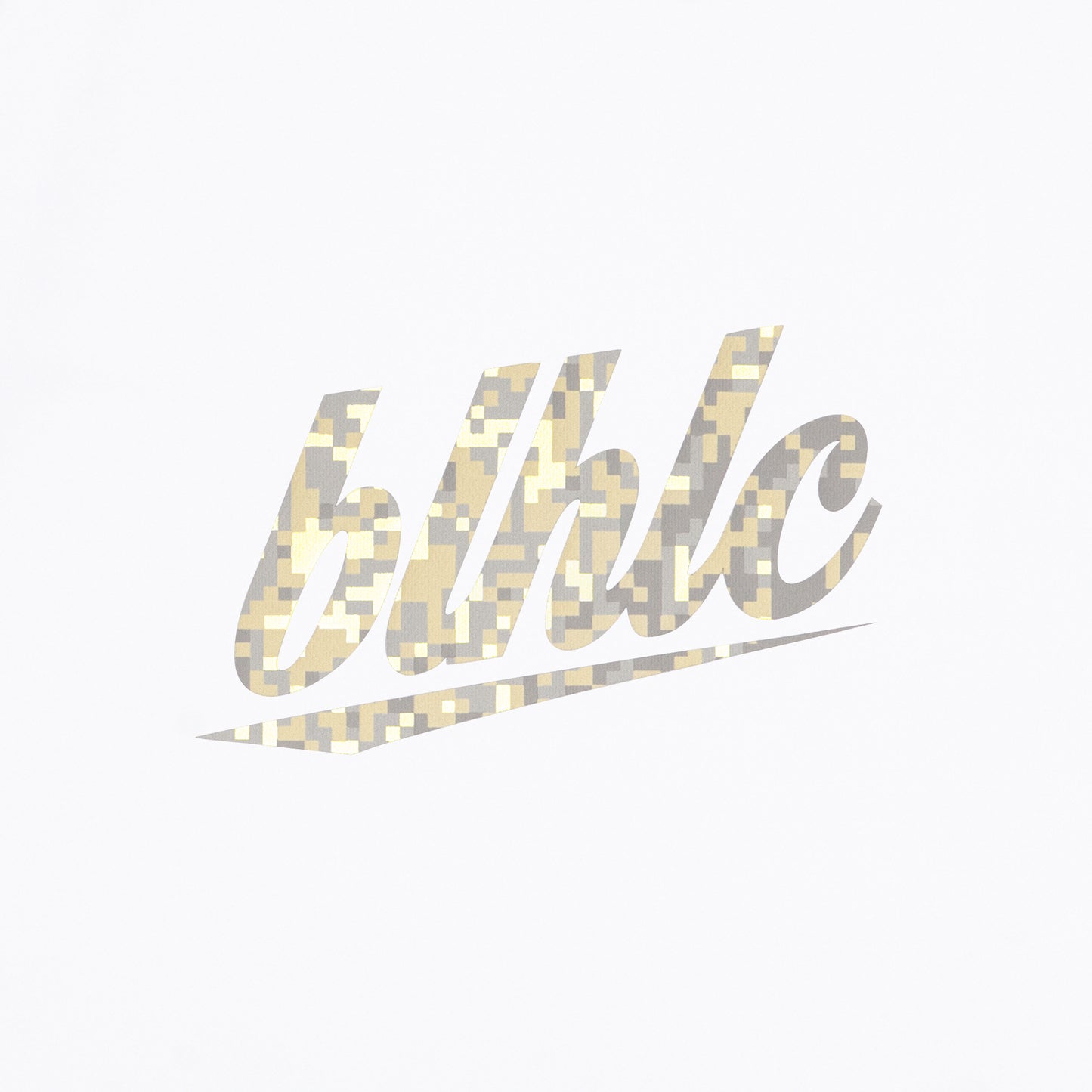 blhlc Back Print Cool Long Tee (white/sand digital camo)